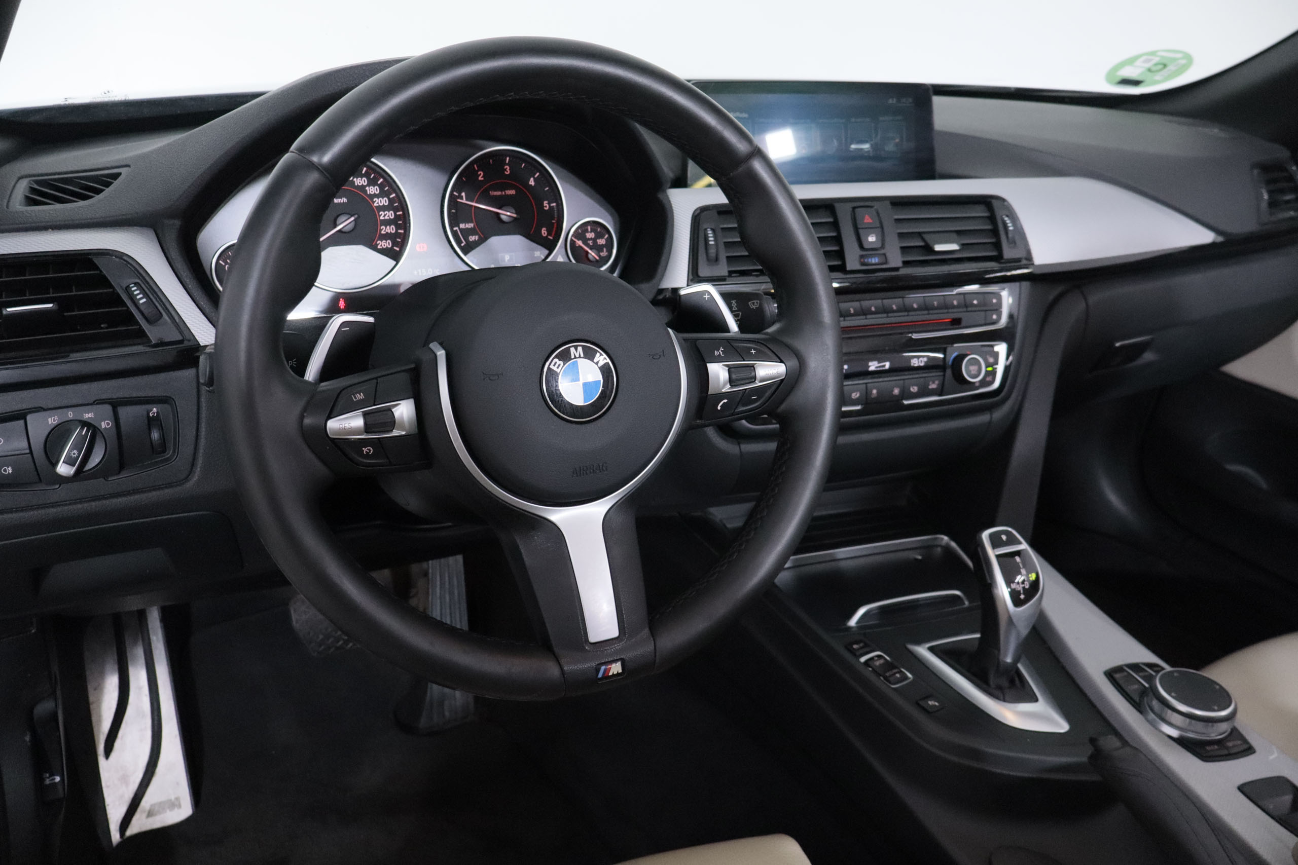 BMW 420 SERIE 420D CABRIO AUTO PACK M # CUERO,NAVY,BIXENON foto 20