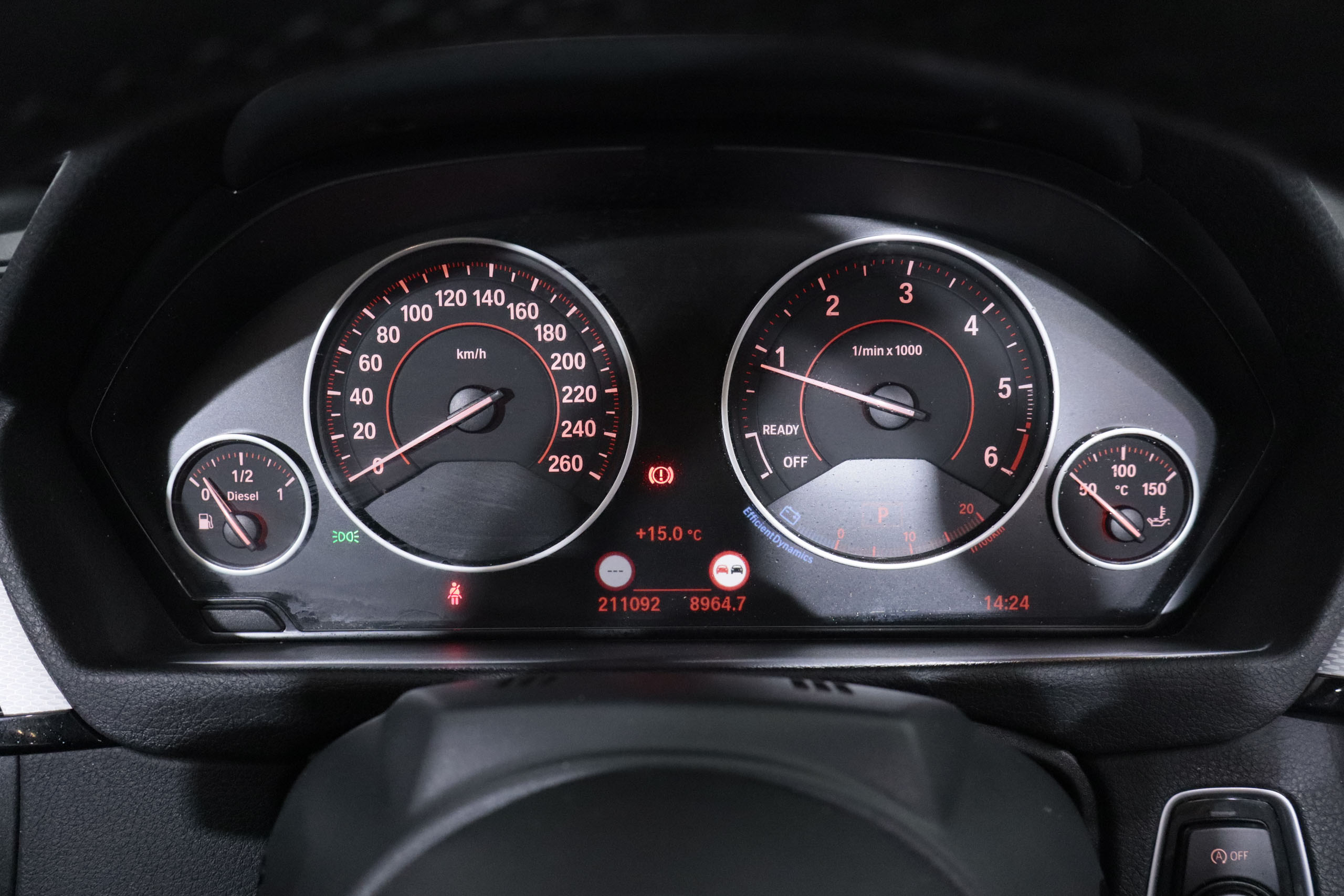 BMW 420 SERIE 420D CABRIO AUTO PACK M # CUERO,NAVY,BIXENON foto 24