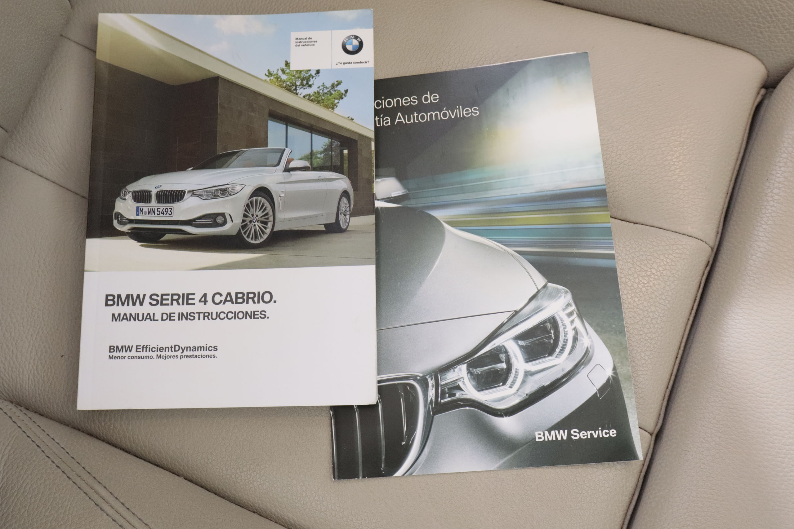 BMW 420 SERIE 420D CABRIO AUTO PACK M # CUERO,NAVY,BIXENON foto 34