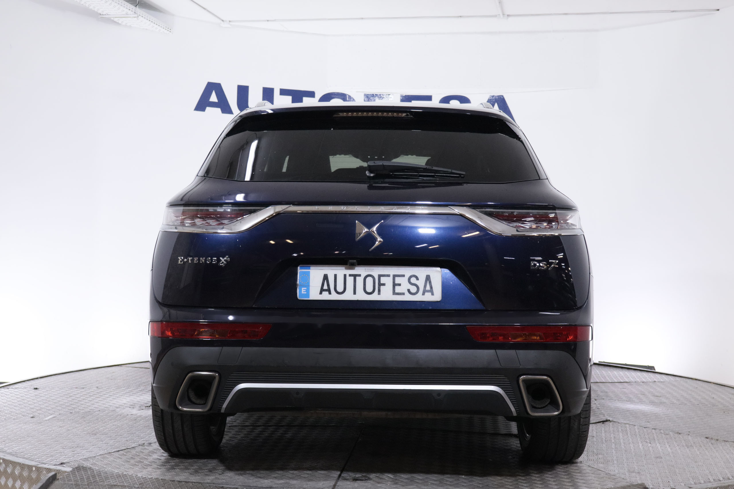 DS DS 7 Crossback 1.6 E-TENSE SO CHIC 4WD AUTO 300CV 5P # IVA DEDUCIBLE,CUERO,NAVY foto 7
