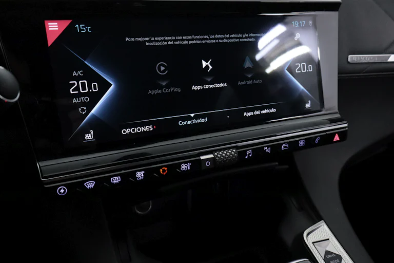 DS DS 7 Crossback 1.6 E-TENSE SO CHIC 4WD AUTO 300CV 5P # IVA DEDUCIBLE,CUERO,NAVY foto 22