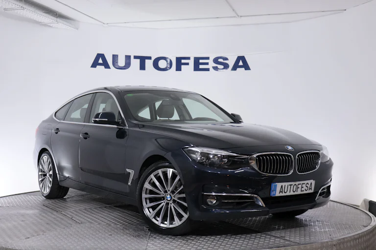 BMW 320 SERIE 3 320iA GRAN TURISMO LUXURY AUTO 184CV 5P # CUERO,NAVY, foto 3