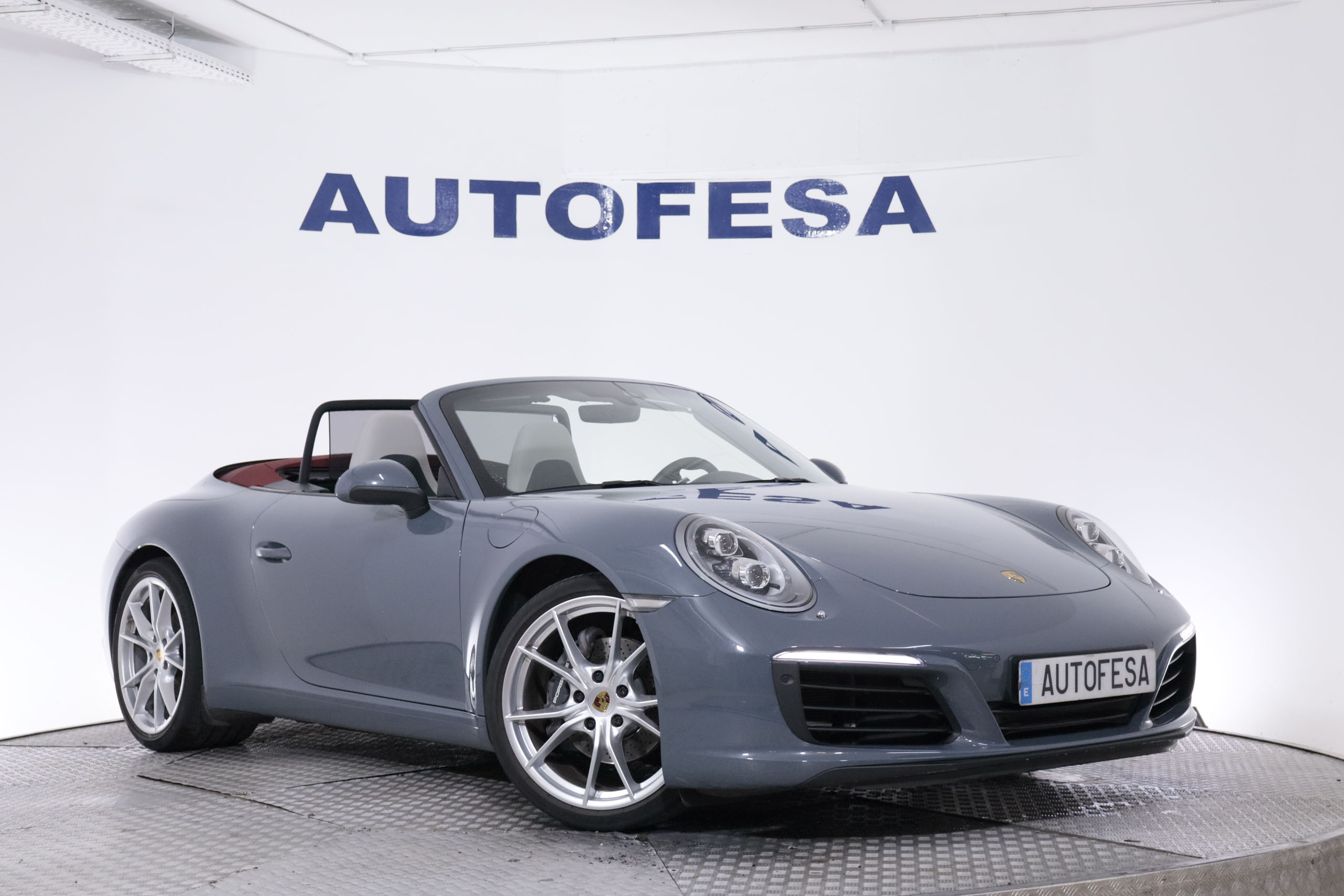 Porsche 911 CARRERA 911 CABRIO PDK AUTO 370CV 2P #CAPOTA ROJA,NAVY,LIBRO REVISION foto 5