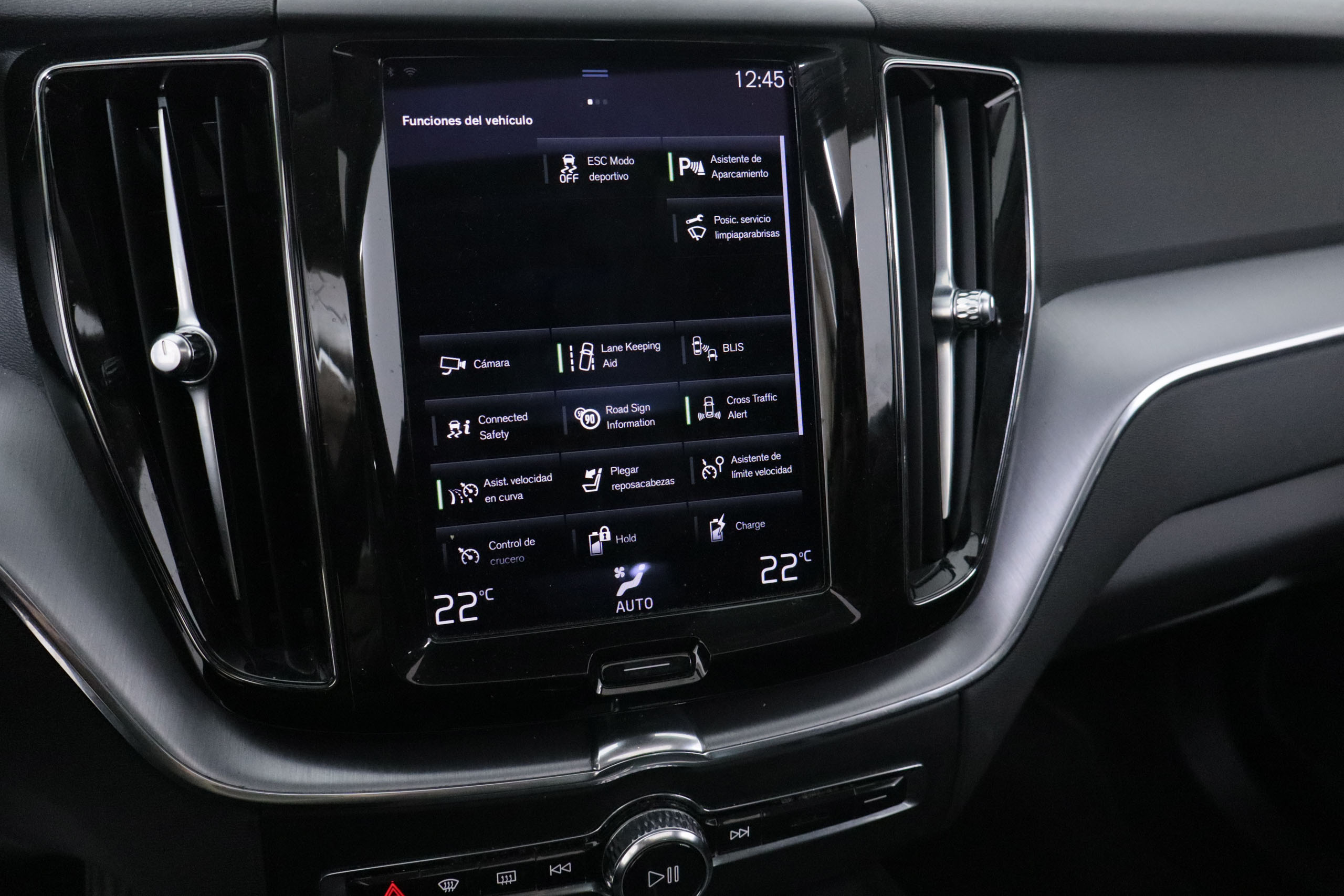 Volvo Xc 60 2.0 T6 AWD RECHARGE R-DESIGN EXP AUTO 390CV 5P # IVA DEDUCIBLE,TECHO PANORAMICO ELE,NAVY foto 20