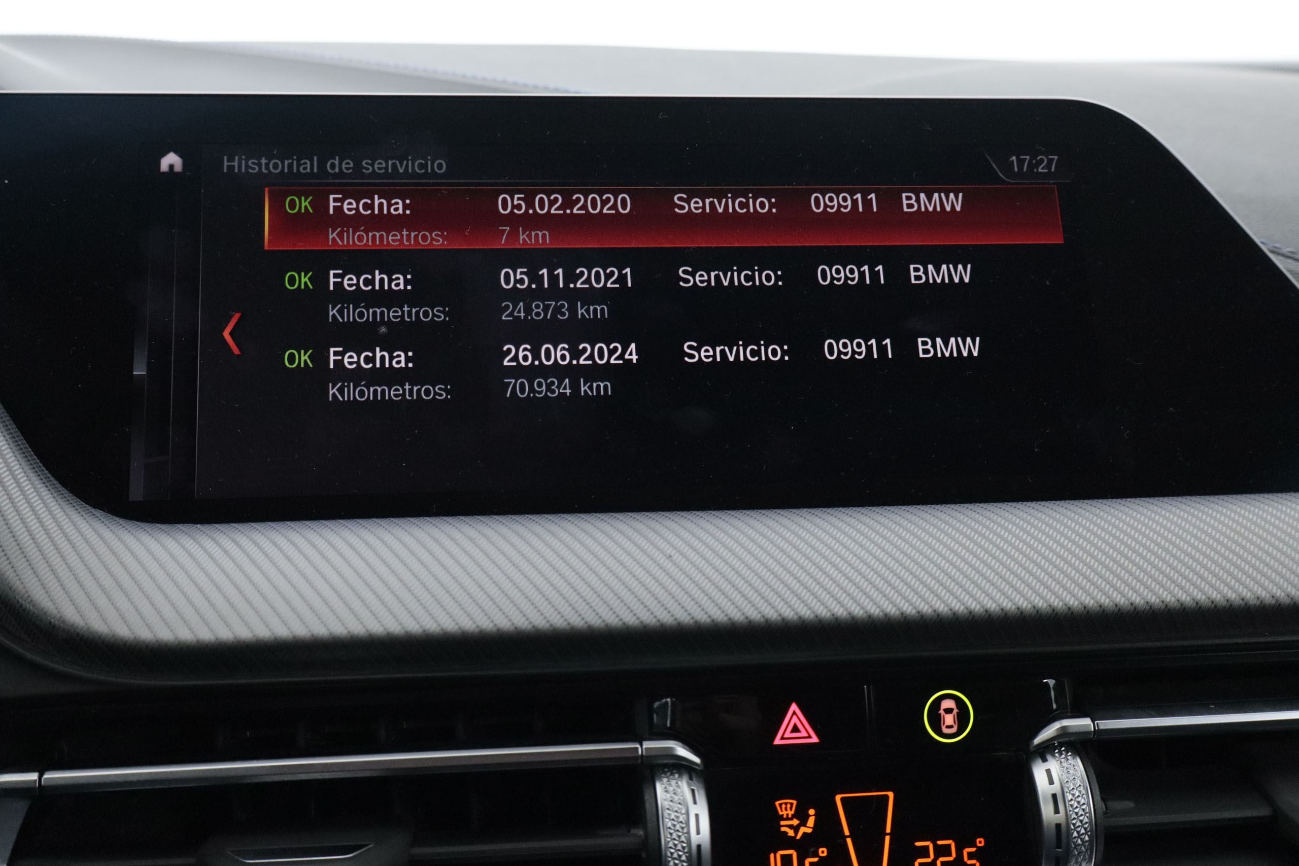 BMW 116 SERIE 1 116 D PACK M 116CV 5P # NAVY,FAROS LED,CAMARA TRASERA foto 28