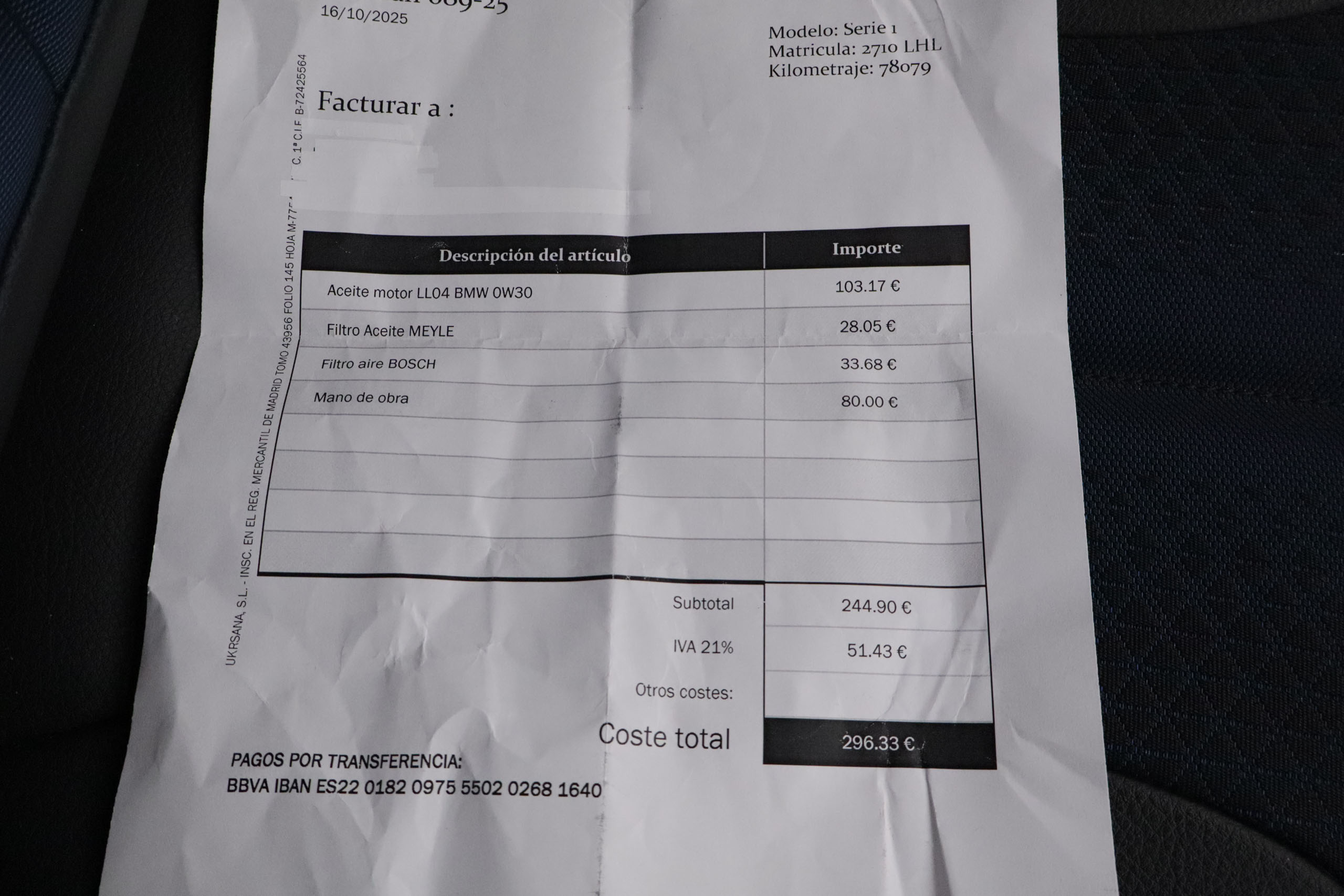 BMW 116 SERIE 1 116 D PACK M 116CV 5P # NAVY,FAROS LED,CAMARA TRASERA foto 29