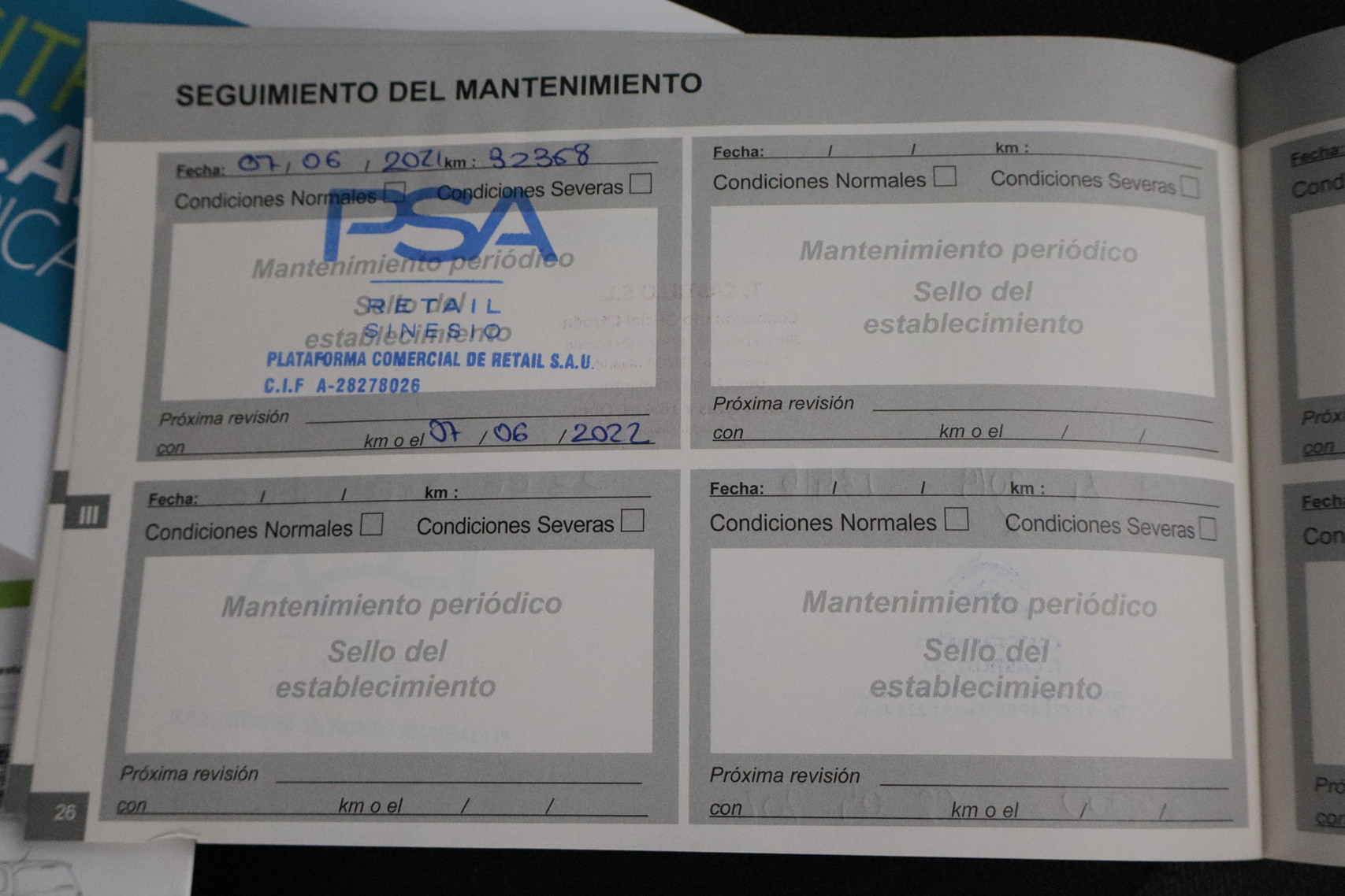 Citroen C4 Grand Picasso 1.2 PURETECH FEEL 130CV 7 PLAZAS 5P # NAVY,PARKTRONIC foto 27