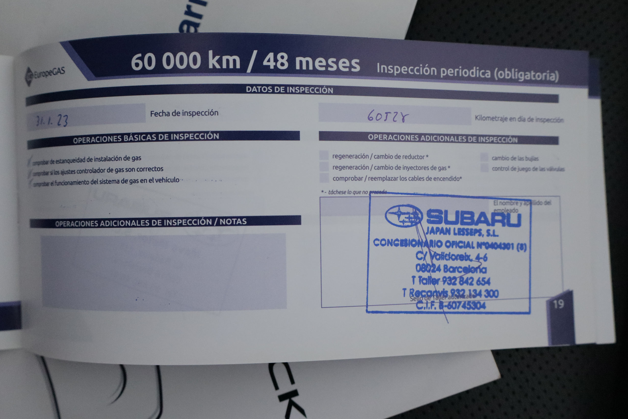 Subaru Outback 2.5i HEV GAS GLP AUTO EXECUTIVE AWD 175CV 5P # CUERO, TECHO ELEC, PARKTRONIC foto 38