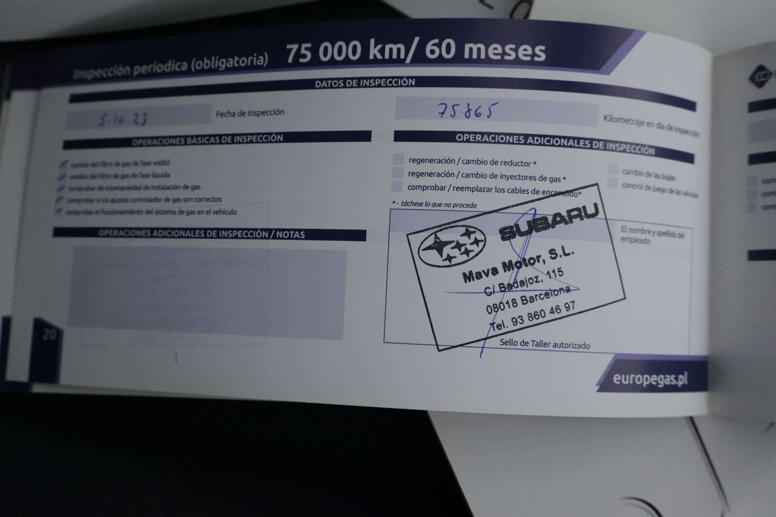 Subaru Outback 2.5i HEV GAS GLP AUTO EXECUTIVE AWD 175CV 5P # CUERO, TECHO ELEC, PARKTRONIC foto 39