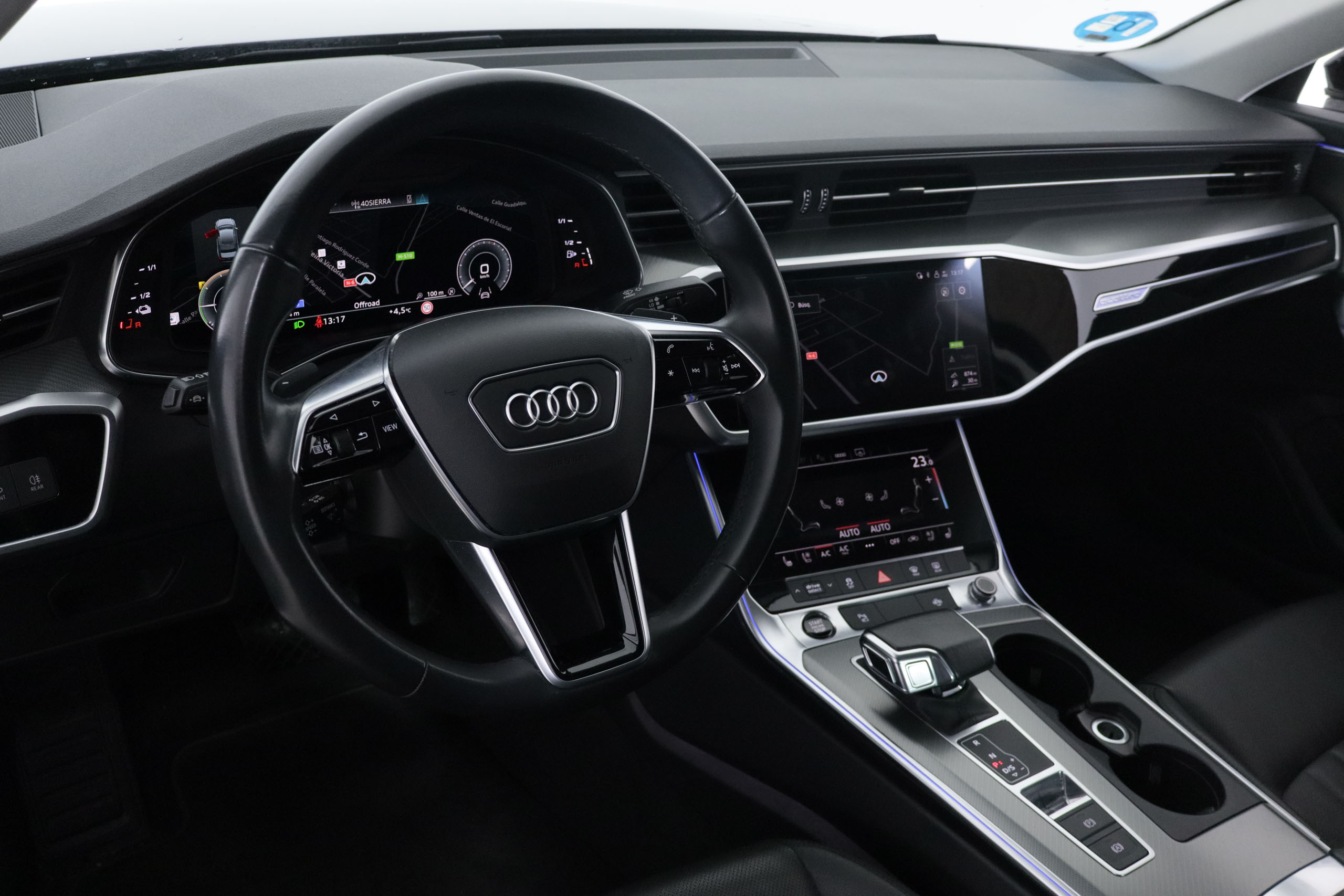 Audi A6 50 TFSIe QUATTRO SPORT AUTO 299CV 4P # IVA DEDUCIBLE, CUERO, NAVY, PARKTRONIC foto 14