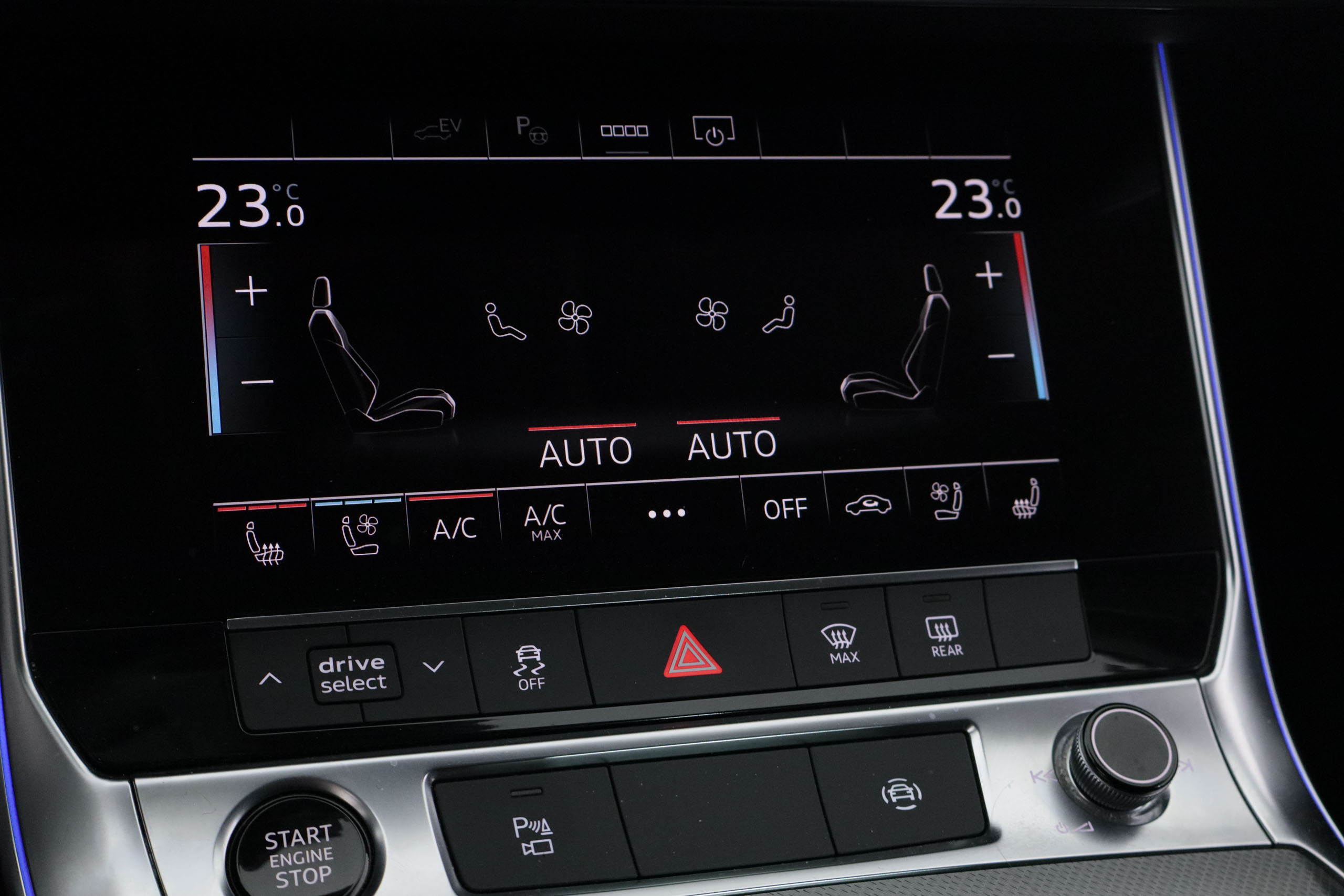 Audi A6 50 TFSIe QUATTRO SPORT AUTO 299CV 4P # IVA DEDUCIBLE, CUERO, NAVY, PARKTRONIC foto 23