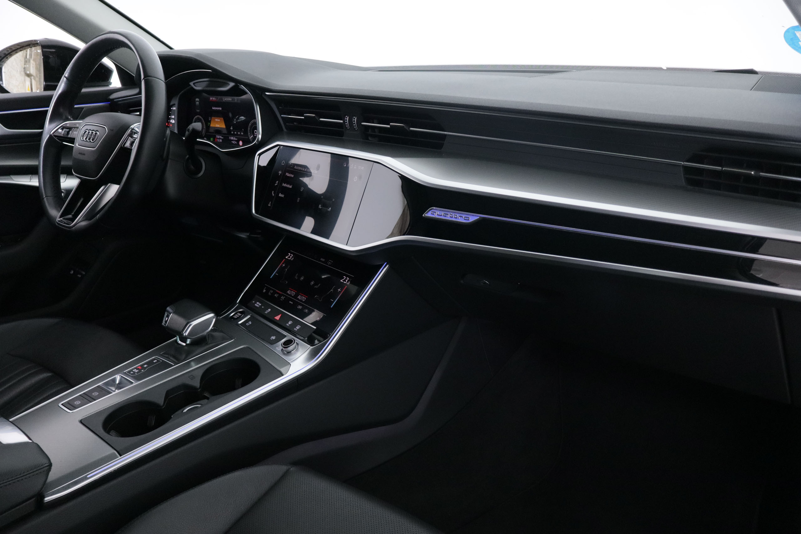 Audi A6 50 TFSIe QUATTRO SPORT AUTO 299CV 4P # IVA DEDUCIBLE, CUERO, NAVY, PARKTRONIC foto 15