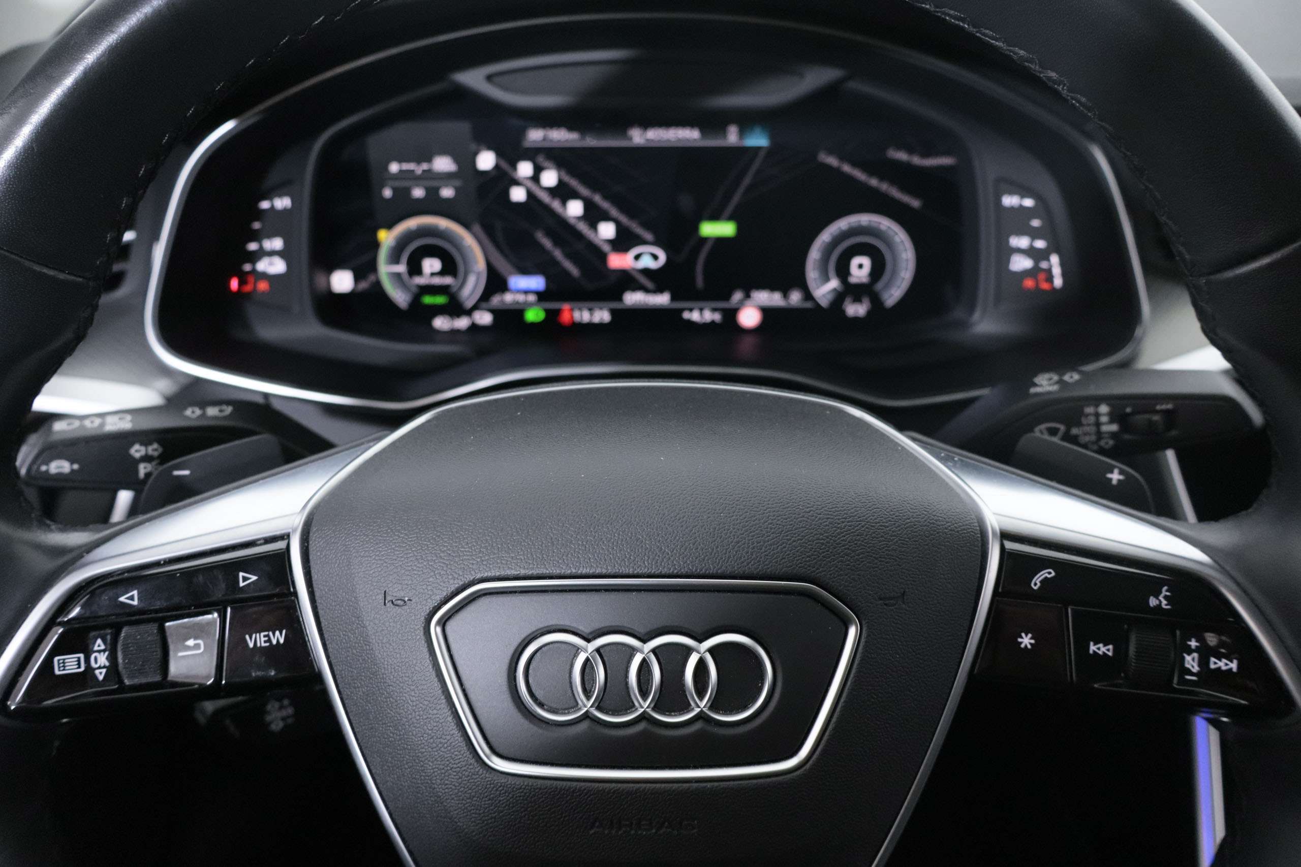 Audi A6 50 TFSIe QUATTRO SPORT AUTO 299CV 4P # IVA DEDUCIBLE, CUERO, NAVY, PARKTRONIC foto 17