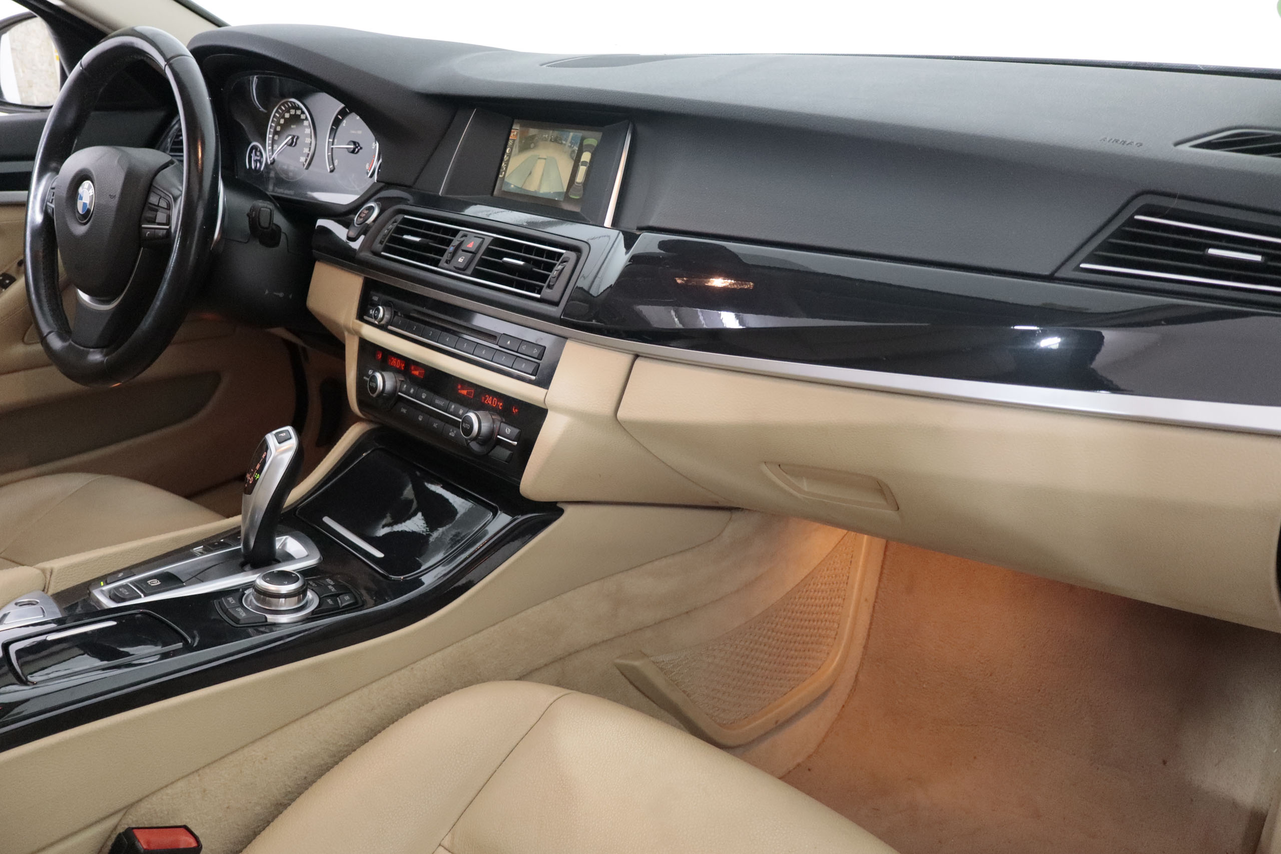 BMW 520 SERIE 5 520 D TOURING AUTO 190CV 5P # TECHO ELEC PANORAMICO,CUERO,NAVY foto 19