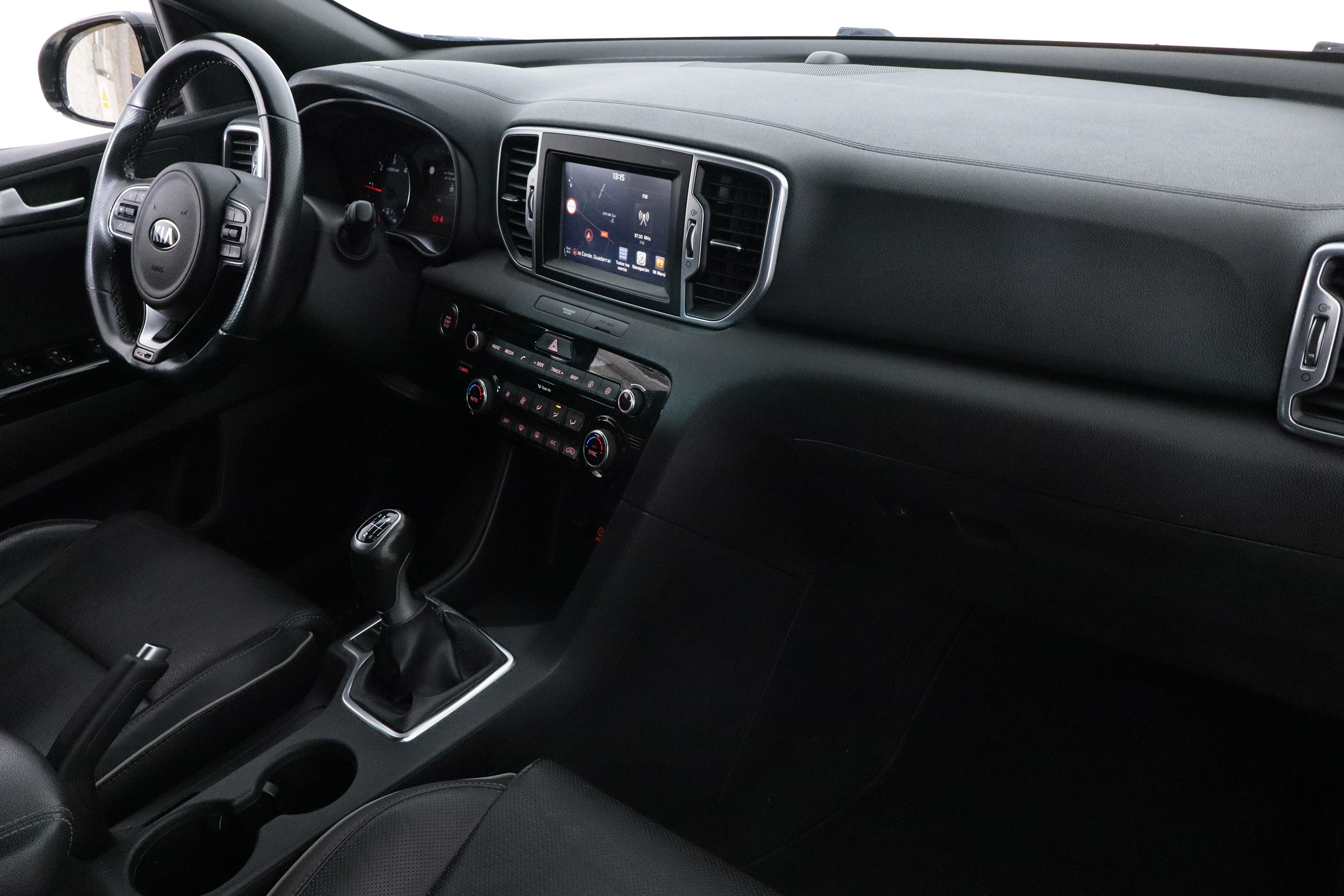 Kia Sportage 1.7CRDI GT LINE 115CV 5P # CUERO, NAVY, PARKTRONIC foto 14