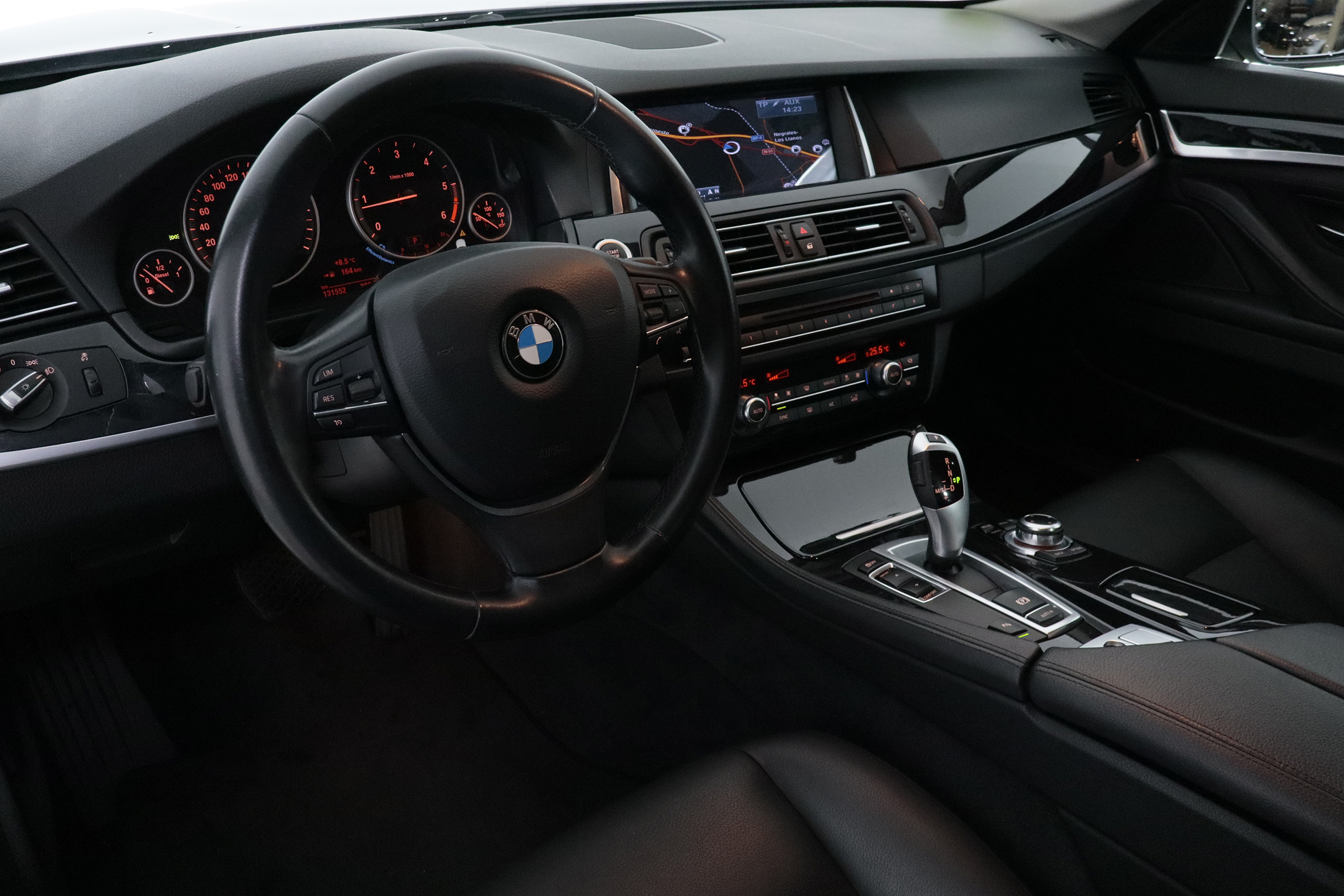 BMW 520 520D AUTO 190CV 4P #CUERO,NAVY, PARKTRONIC foto 15