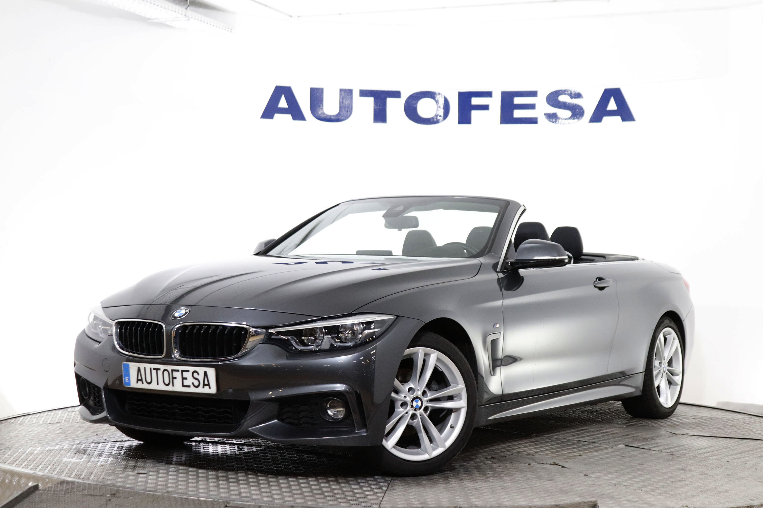BMW 420i SERIE 4 420i CABRIO M-SPORT 184CV 2P # CUERO, NAVY, PARKTRONIC foto 1