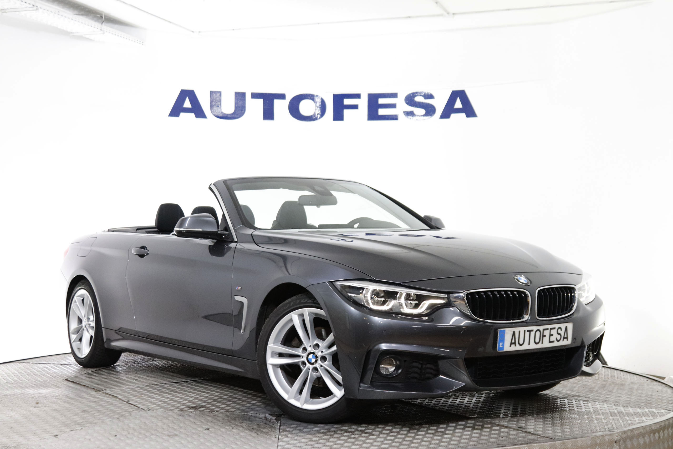 BMW 420i SERIE 4 420i CABRIO M-SPORT 184CV 2P # CUERO, NAVY, PARKTRONIC foto 7