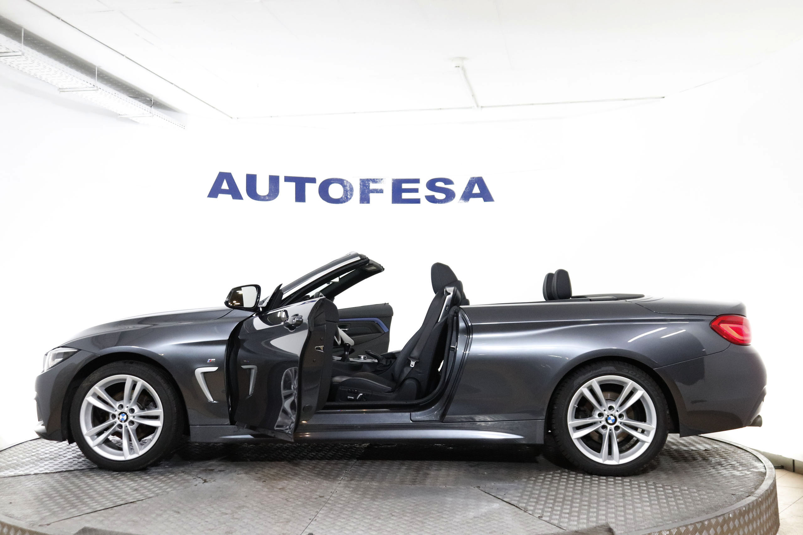 BMW 420i SERIE 4 420i CABRIO M-SPORT 184CV 2P # CUERO, NAVY, PARKTRONIC foto 9
