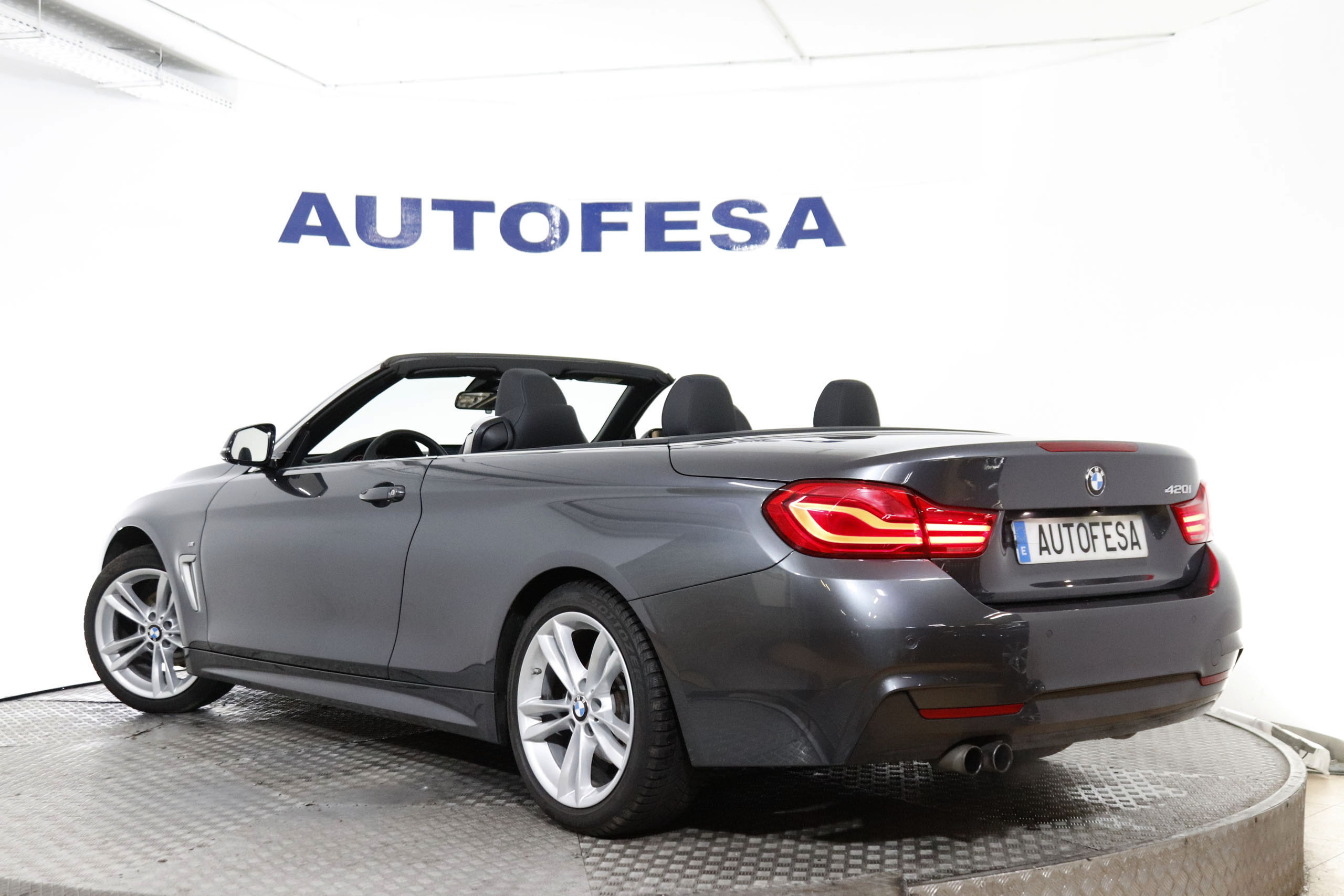 BMW 420i SERIE 4 420i CABRIO M-SPORT 184CV 2P # CUERO, NAVY, PARKTRONIC foto 15