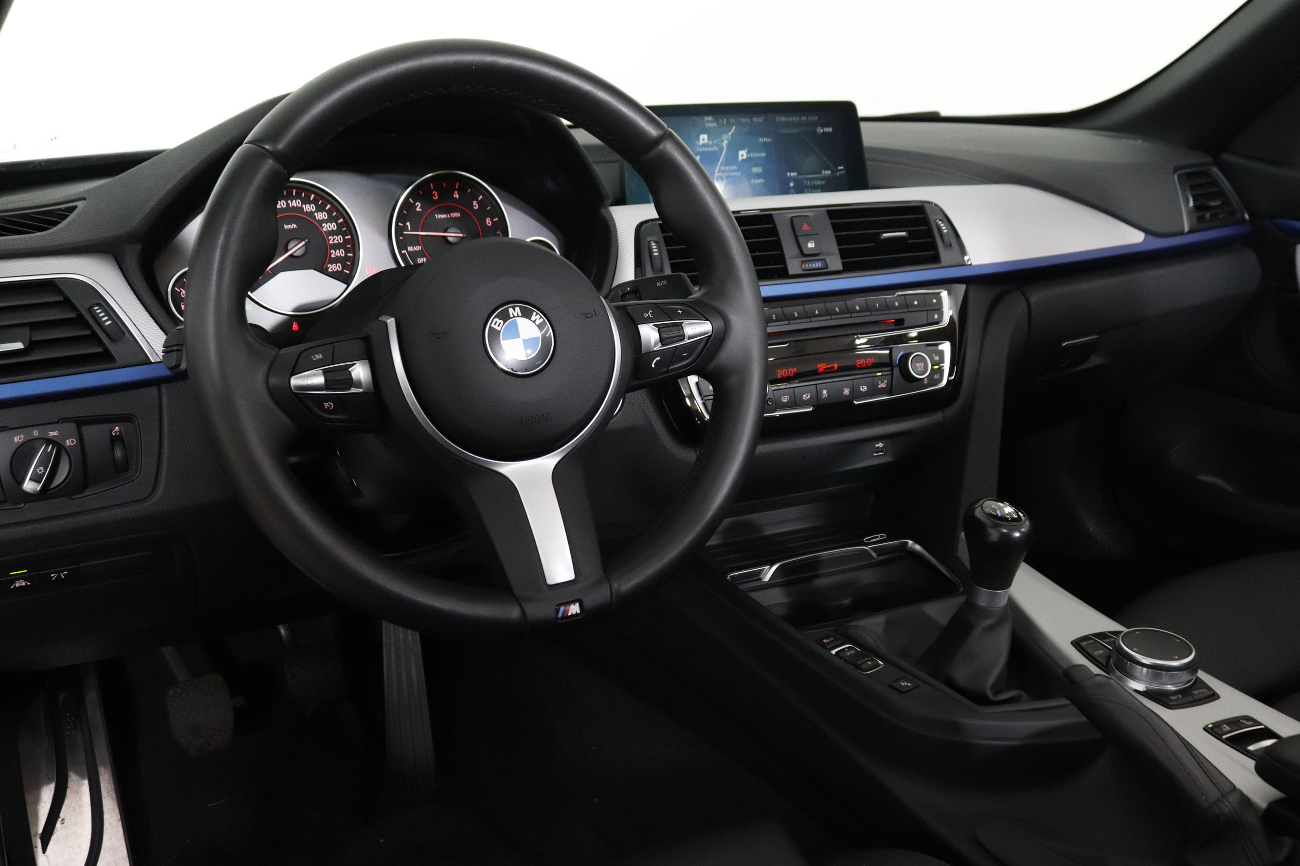 BMW 420i SERIE 4 420i CABRIO M-SPORT 184CV 2P # CUERO, NAVY, PARKTRONIC foto 18