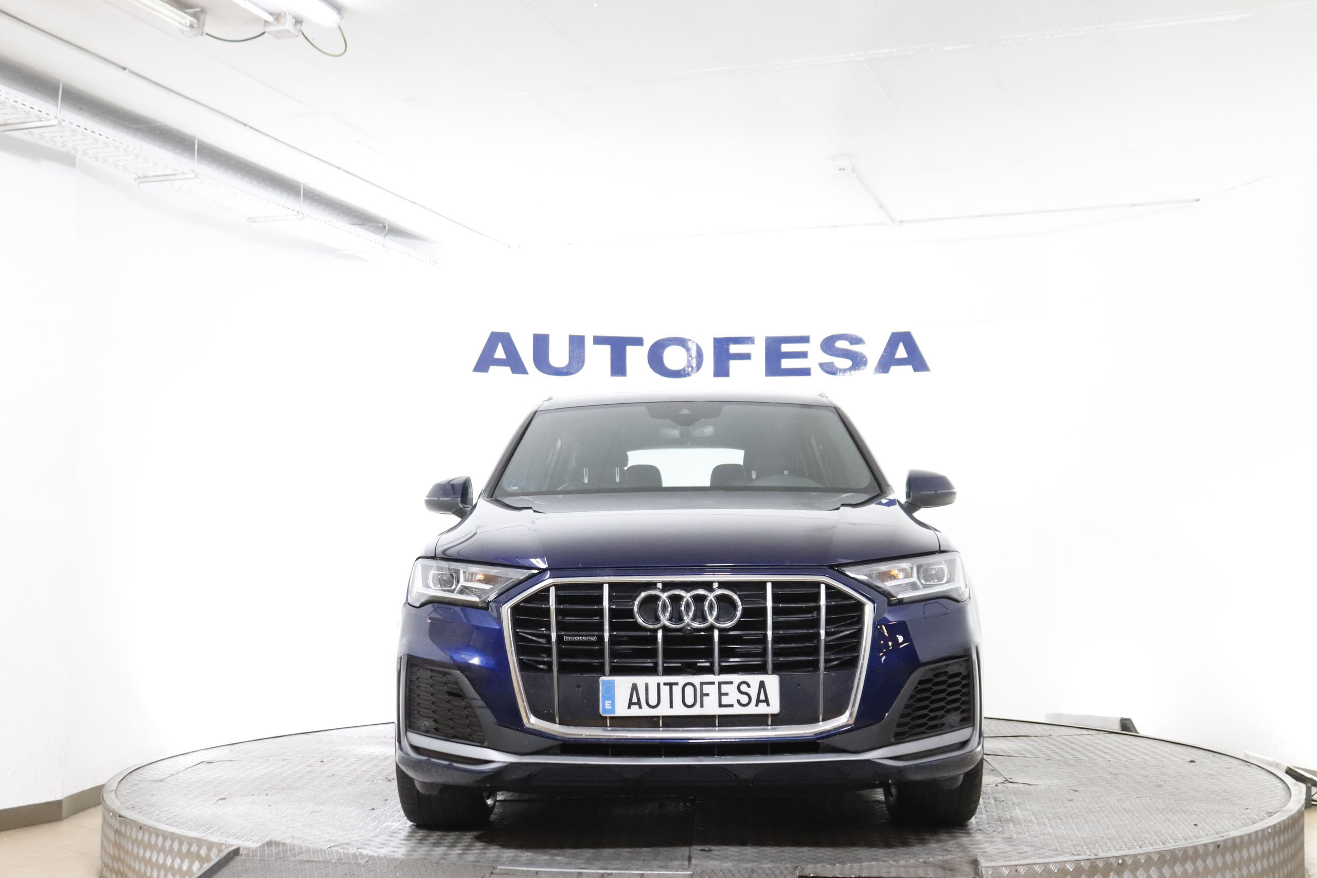 Audi Q7 3.0 HEV 50TDI S-LINE QUATTRO AUTO 7 PLAZAS 286CV 5P # IVA DEDUCIBLE, CUERO, NAVY foto 2
