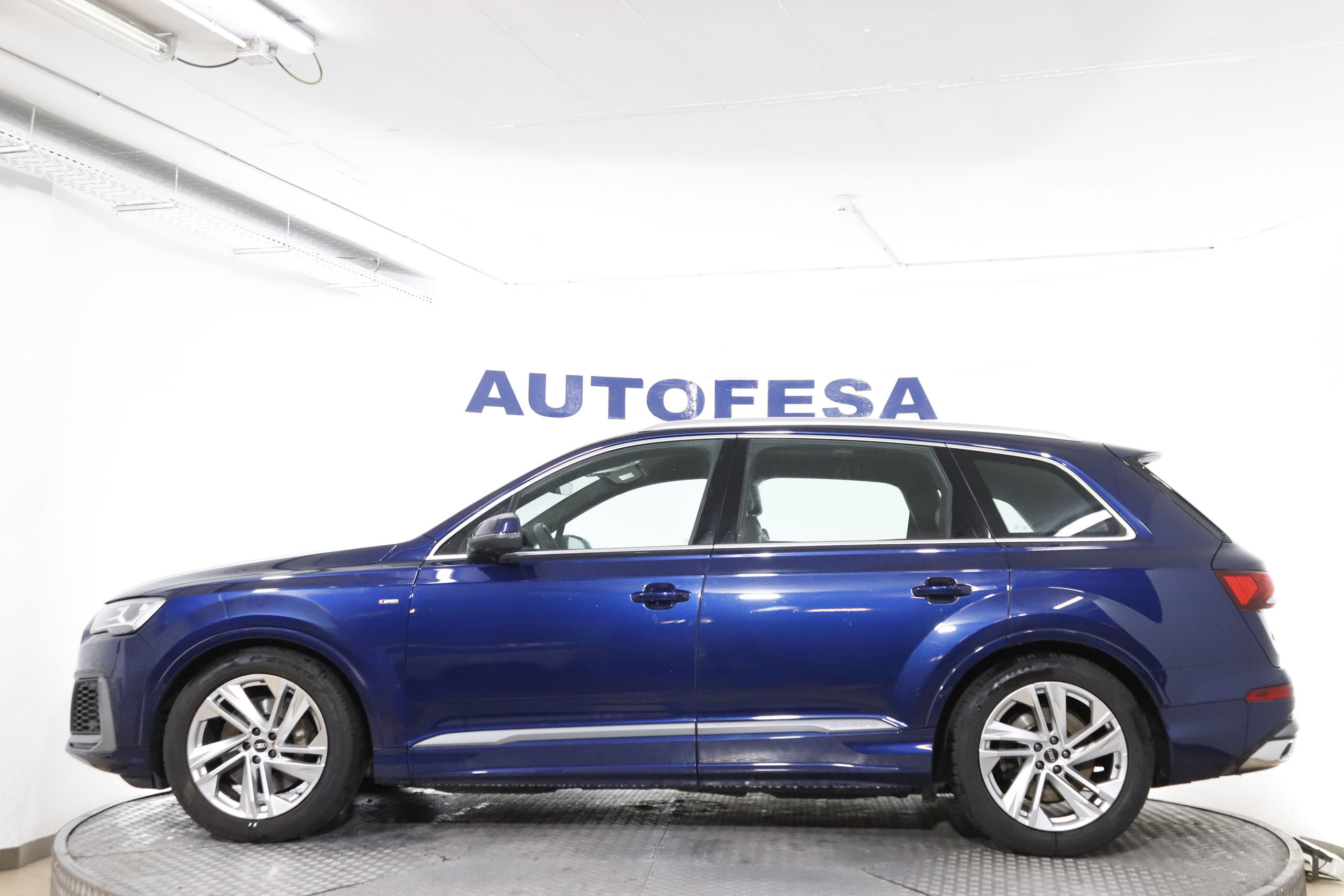Audi Q7 3.0 HEV 50TDI S-LINE QUATTRO AUTO 7 PLAZAS 286CV 5P # IVA DEDUCIBLE, CUERO, NAVY foto 9