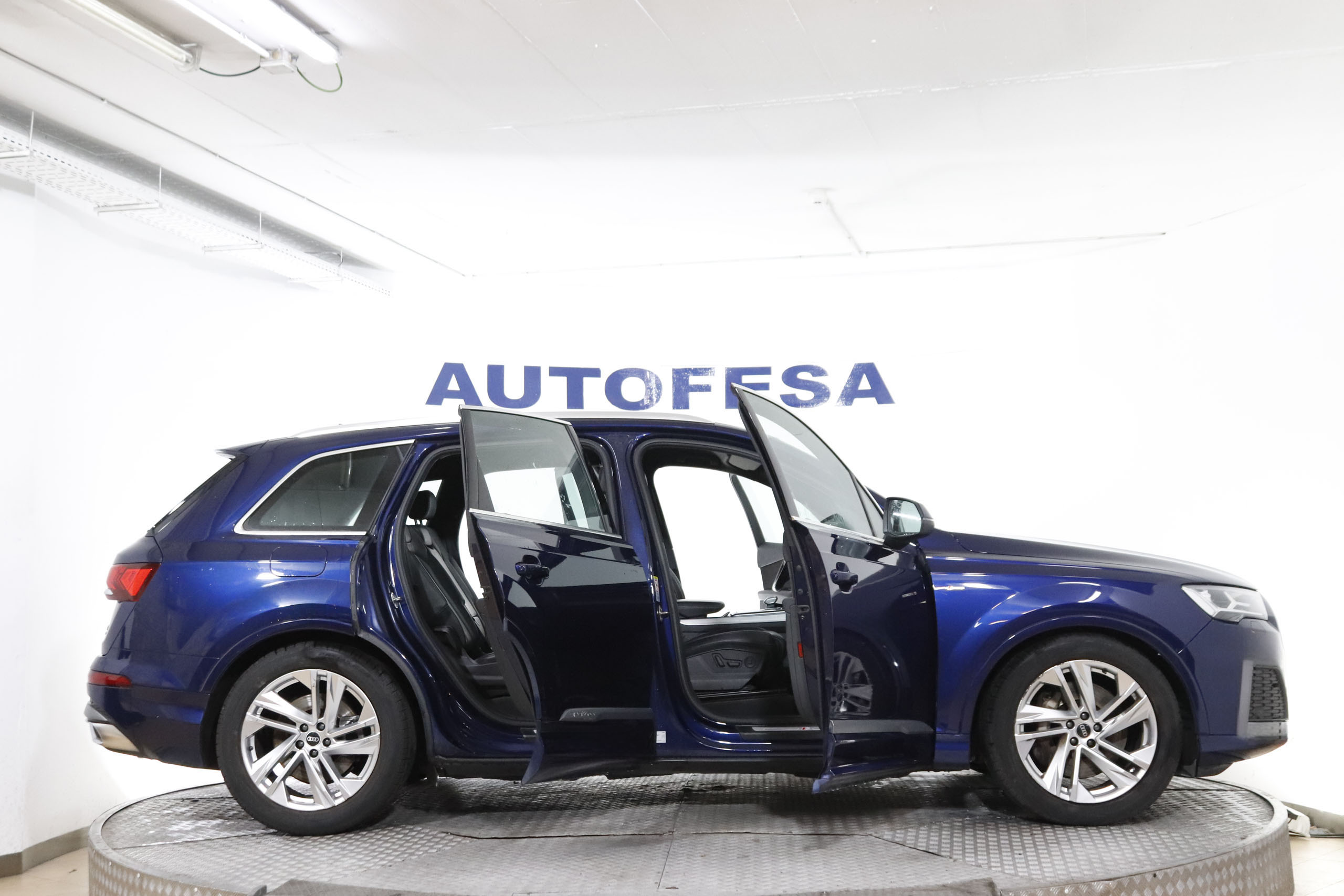 Audi Q7 3.0 HEV 50TDI S-LINE QUATTRO AUTO 7 PLAZAS 286CV 5P # IVA DEDUCIBLE, CUERO, NAVY foto 10
