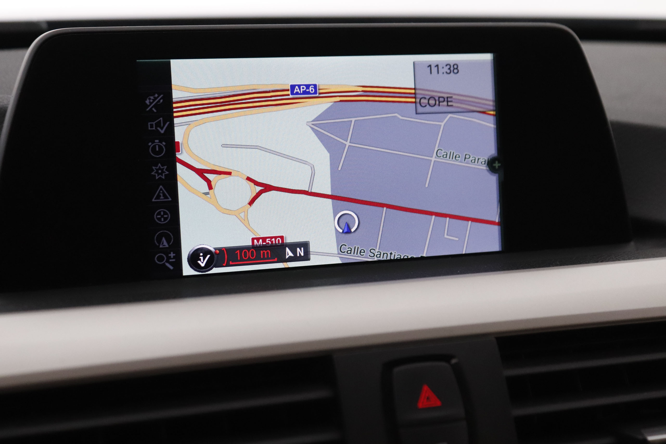 BMW 320 SERIE 3 320D AUTO 184CV 4P # CUERO,NAVY,BIXENON,PARKTRONIC foto 15