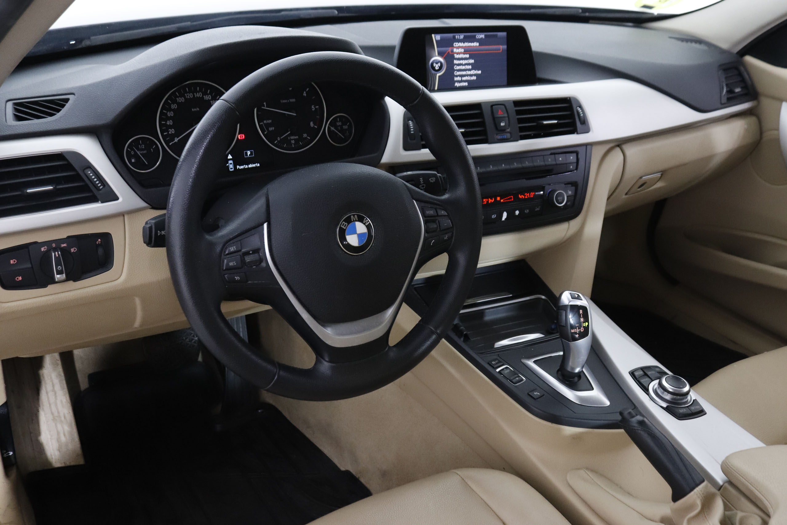 BMW 320 SERIE 3 320D AUTO 184CV 4P # CUERO,NAVY,BIXENON,PARKTRONIC foto 21