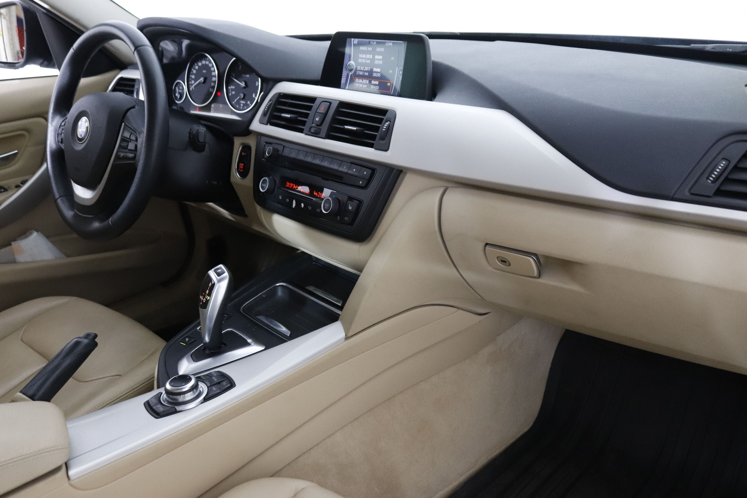 BMW 320 SERIE 3 320D AUTO 184CV 4P # CUERO,NAVY,BIXENON,PARKTRONIC foto 24