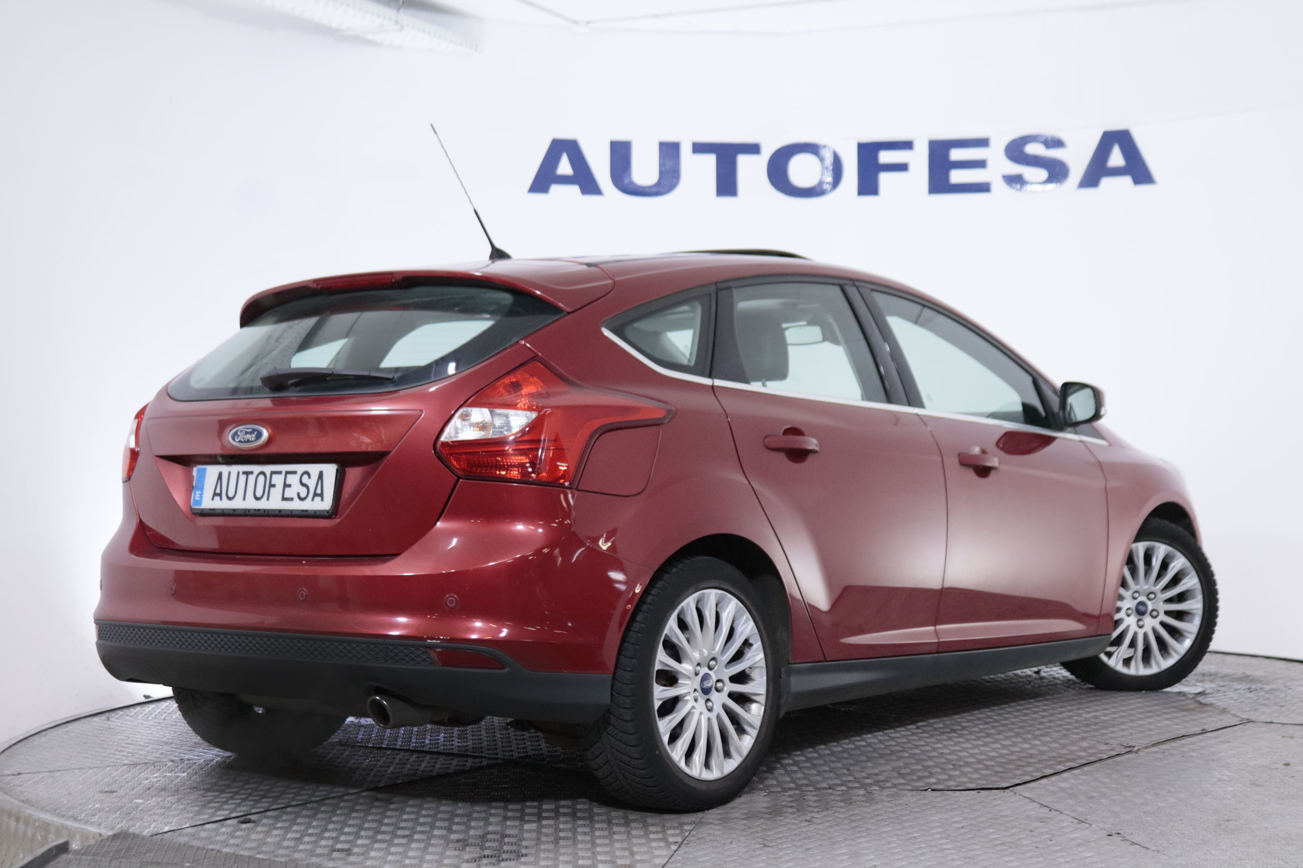 Ford Focus 1.6 ECOBOOST TITANIUM 150CV 5P # TECHO ELE,NAVY, PARKTRONIC foto 9