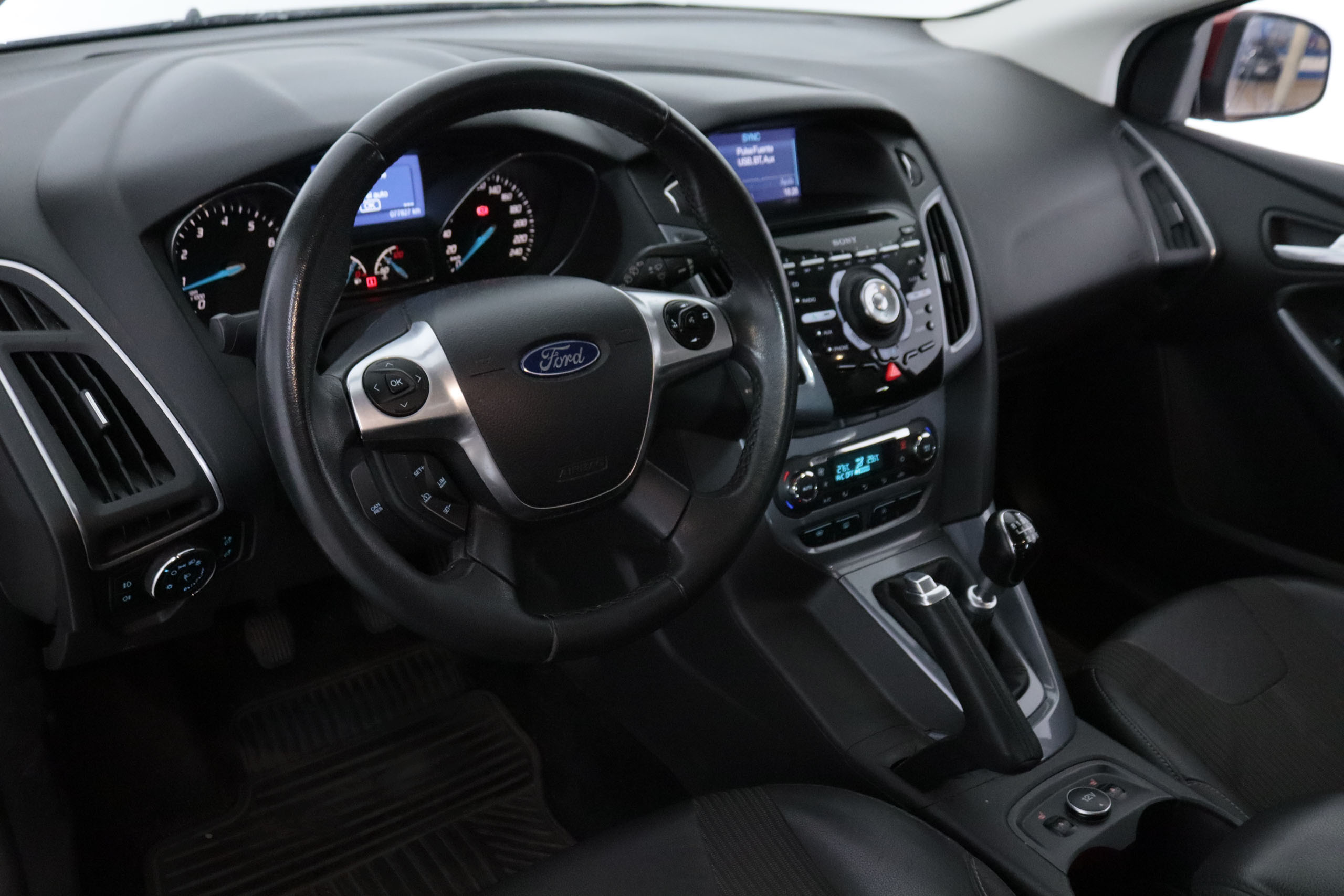 Ford Focus 1.6 ECOBOOST TITANIUM 150CV 5P # TECHO ELE,NAVY, PARKTRONIC foto 15