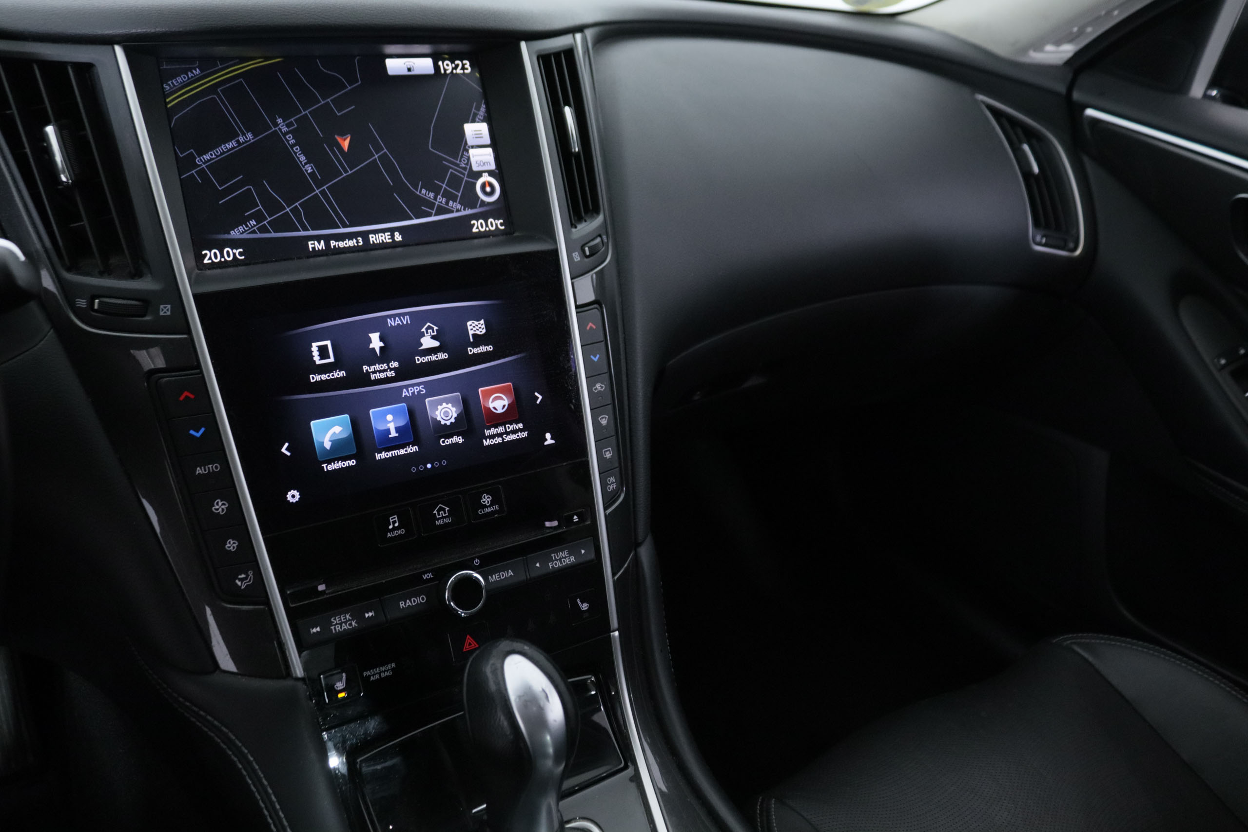 Infiniti Q50 2.2D EXECUTIVE AUTO 170CV 4P #CUERO, NAVY, PARKTRONIC foto 17