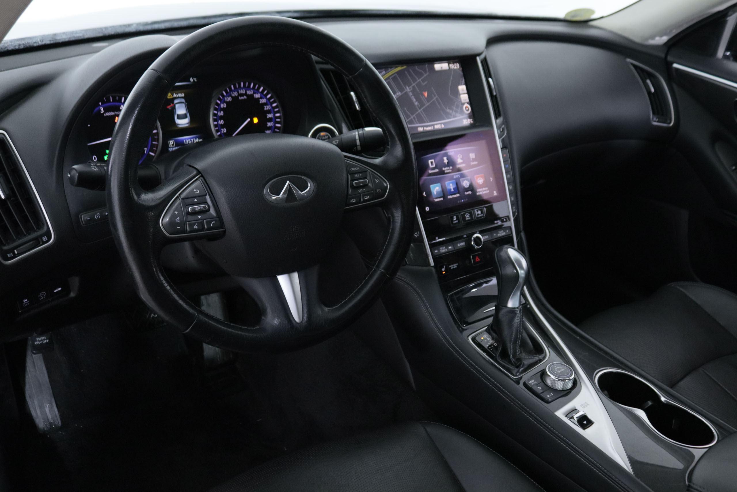 Infiniti Q50 2.2D EXECUTIVE AUTO 170CV 4P #CUERO, NAVY, PARKTRONIC foto 14