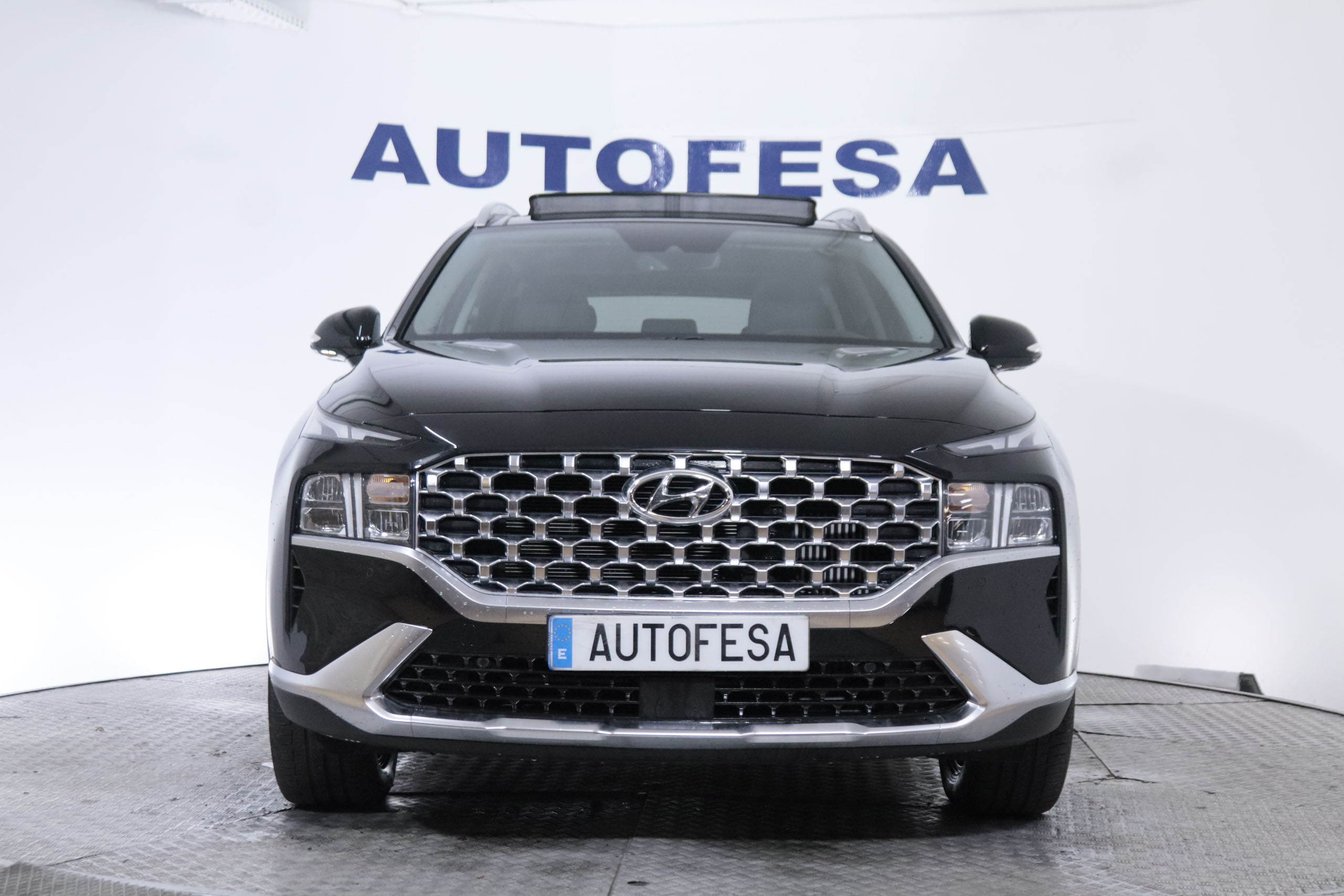 Hyundai Santa Fe 1.6 PHEV TECNO AUTO 265CV 4x4 7 PLAZAS 5P #CUERO, TECHO ELEC PANORAMICO, NAVY foto 3