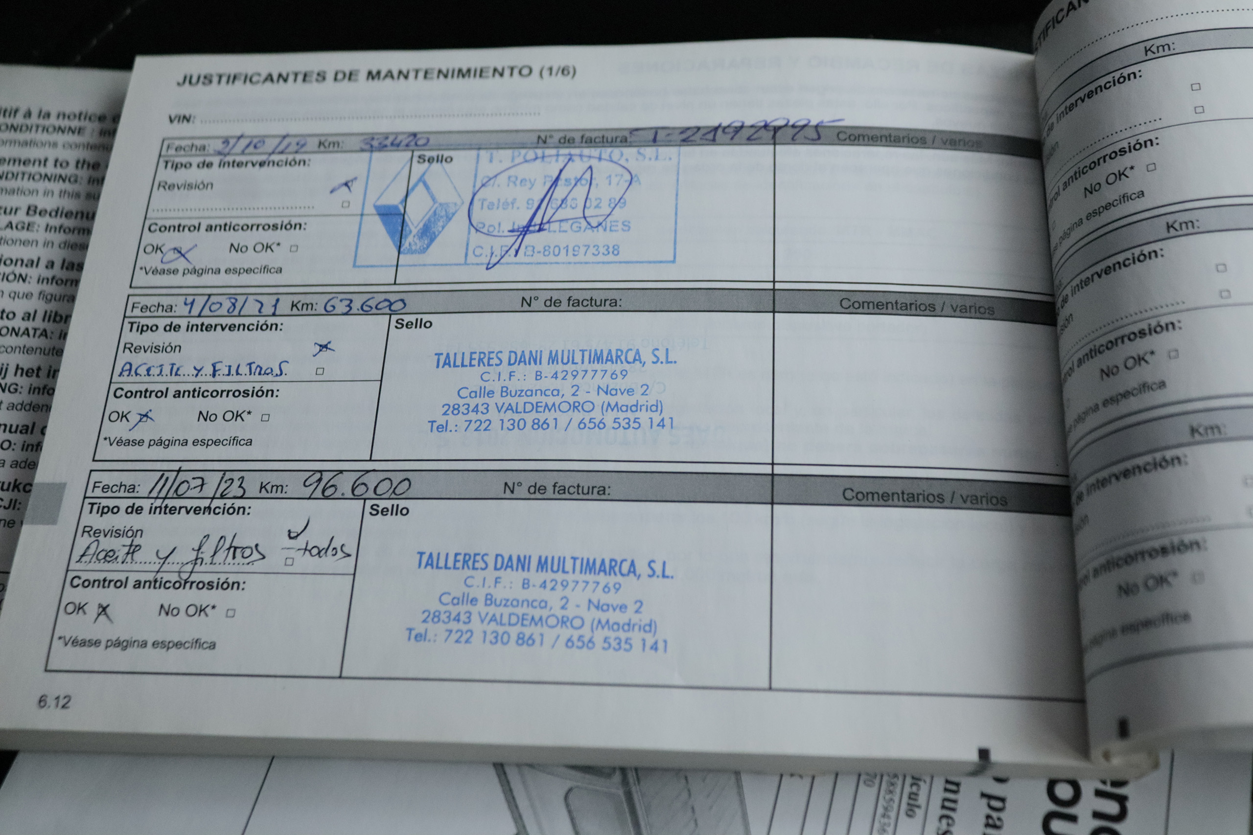 Renault Trafic 1.6 DCI SPACECLASS 145CV 8 PLAZAS 5P # NAVY, PARKTRONIC foto 26