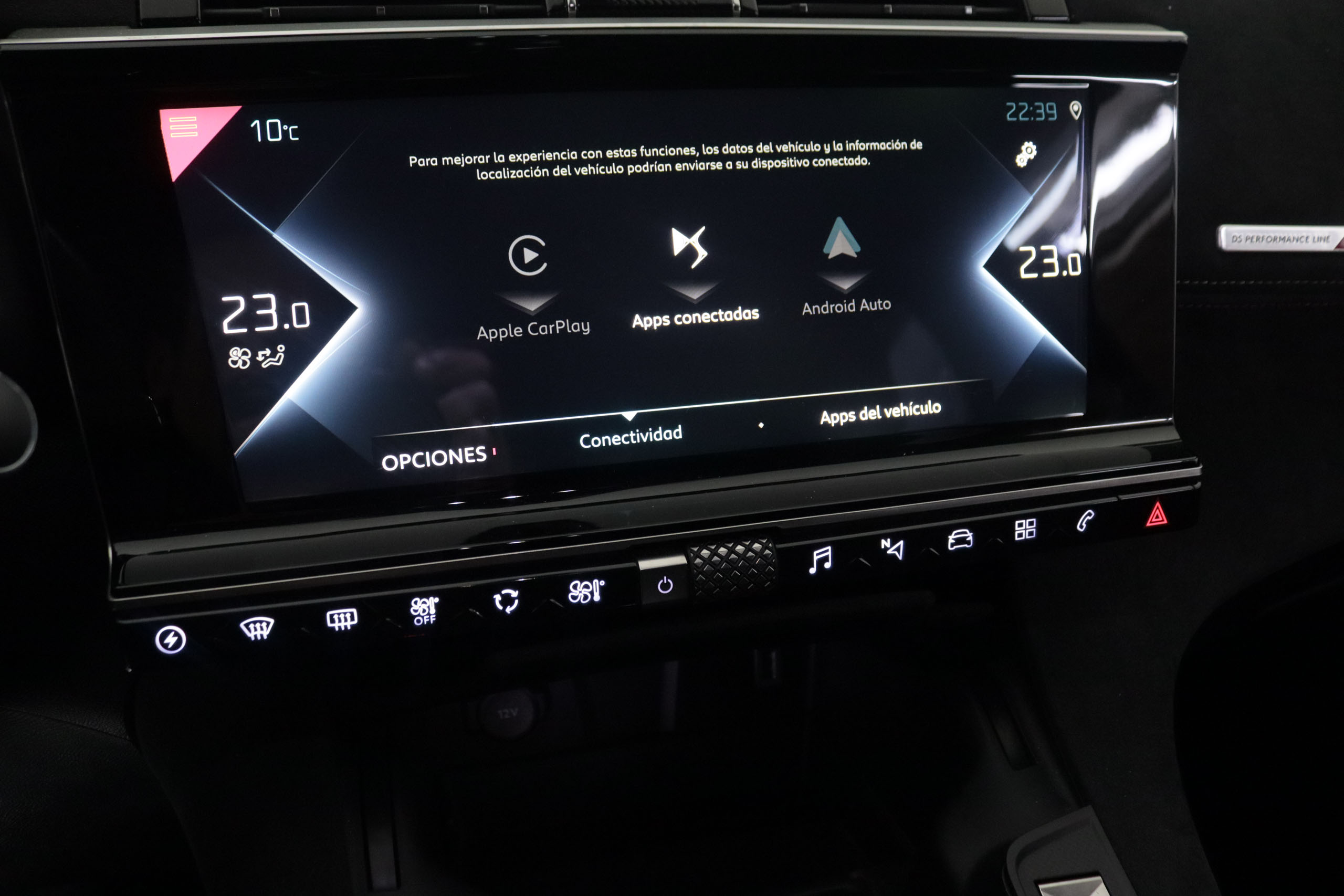 DS DS 7 Crossback CROSSBACK 1.6 E-TENSE 4X4 PERFORMANCE LINE AUTO 300CV 5P # IVA DEDUCIBLE,NAVY,PARKTRONIC foto 21