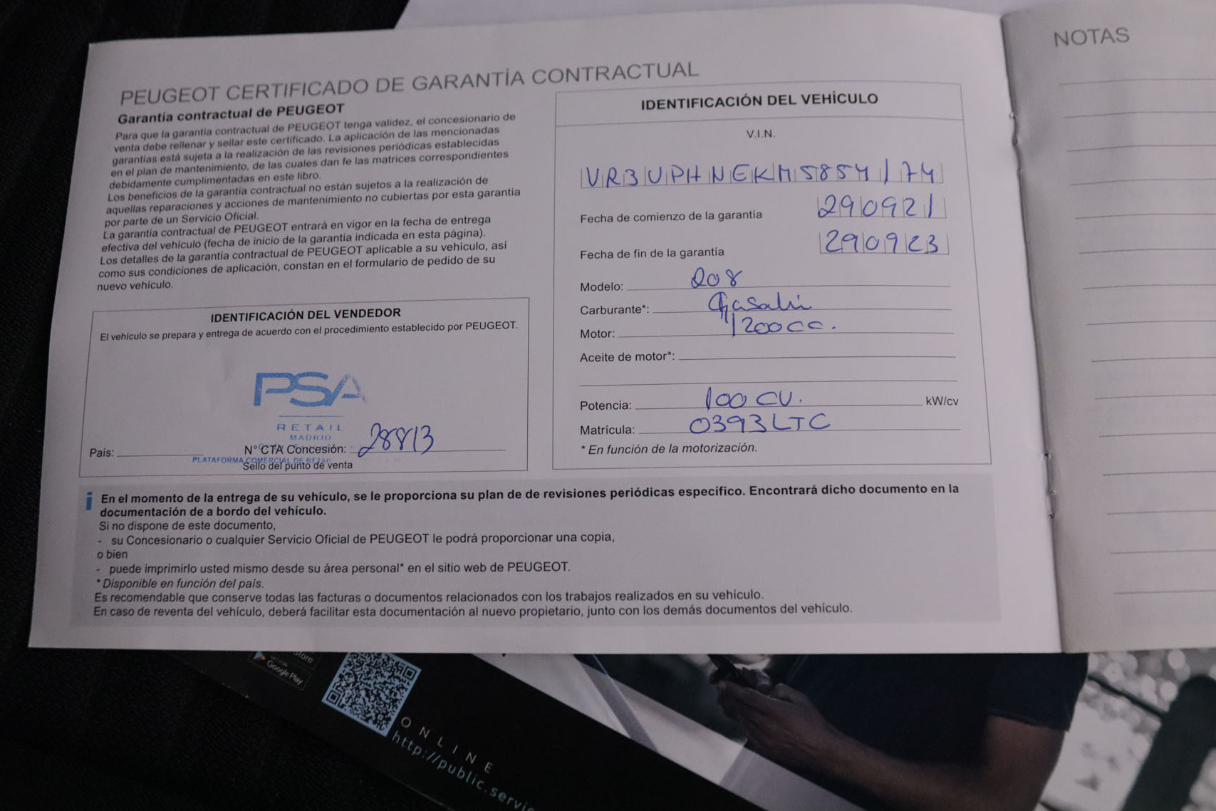 Peugeot 208 1.2 PURETECH ACTIVE 100CV 5P # IVA DEDUCIBLE, PARKTRONIC foto 26