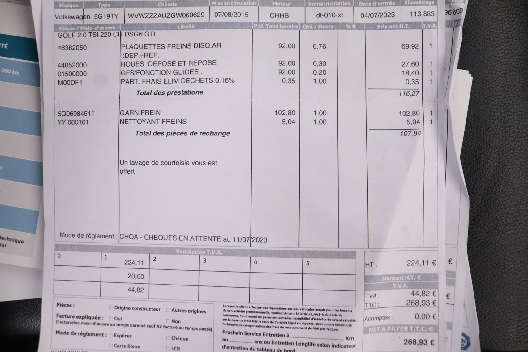 Volkswagen Golf 2.0 TSI DSG GTI 220CV 3P # CUERO, NAVY, PARKTRONIC foto 31