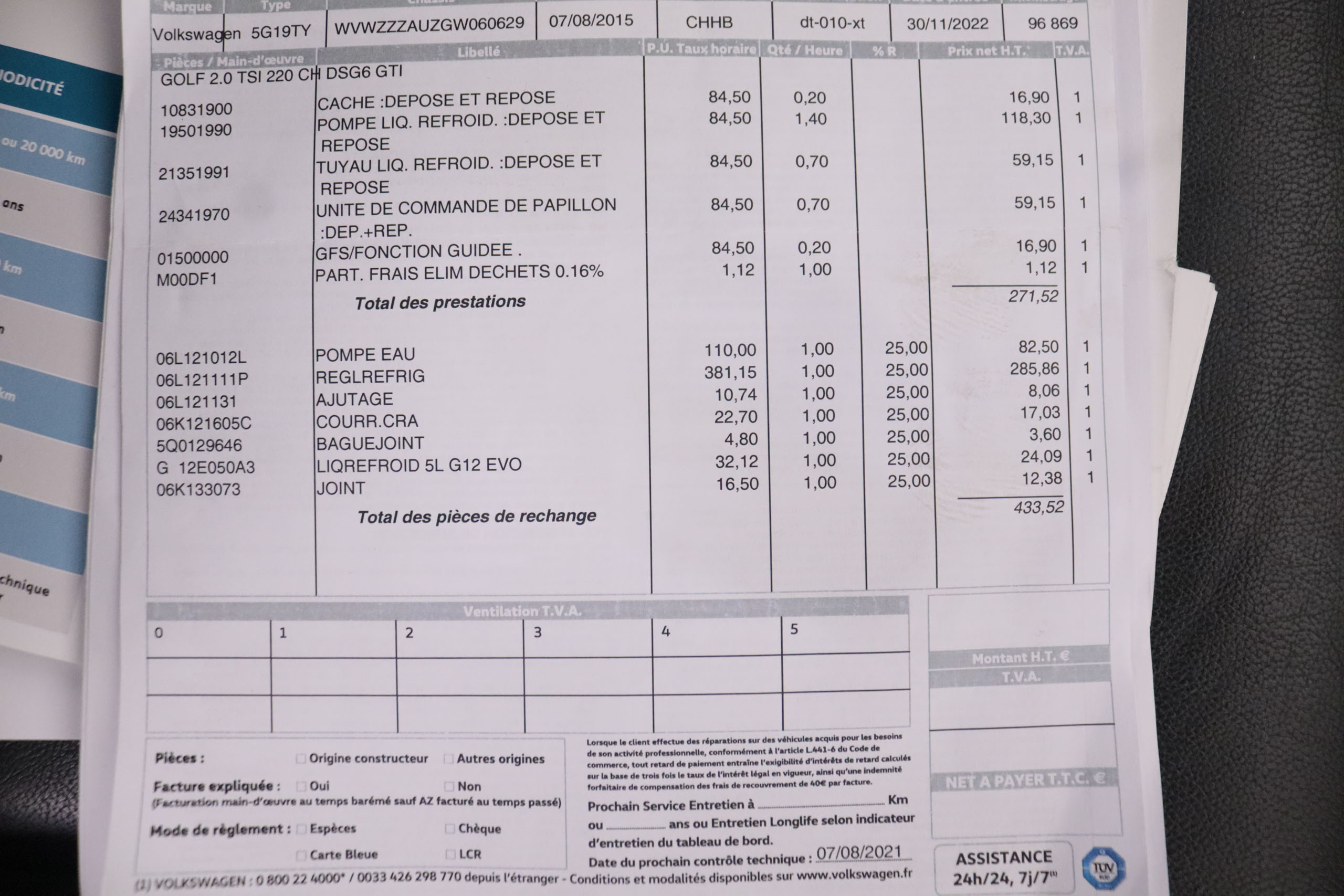 Volkswagen Golf 2.0 TSI DSG GTI 220CV 3P # CUERO, NAVY, PARKTRONIC foto 36