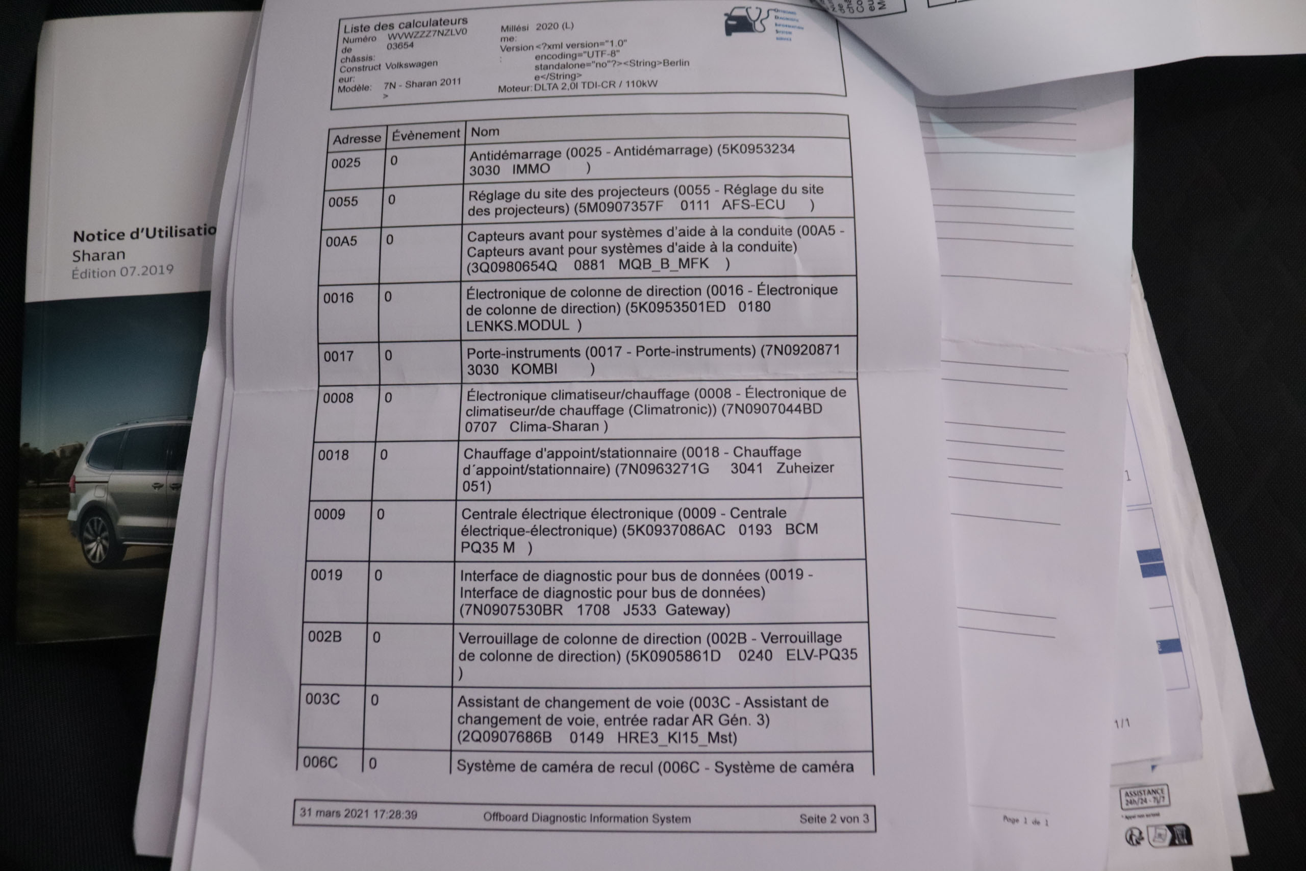 Volkswagen Sharan 2.0 TDI DSG AUTO 150CV 7 PLAZAS 5P # TECHO ELECT PANORAMICO, NAVY foto 41