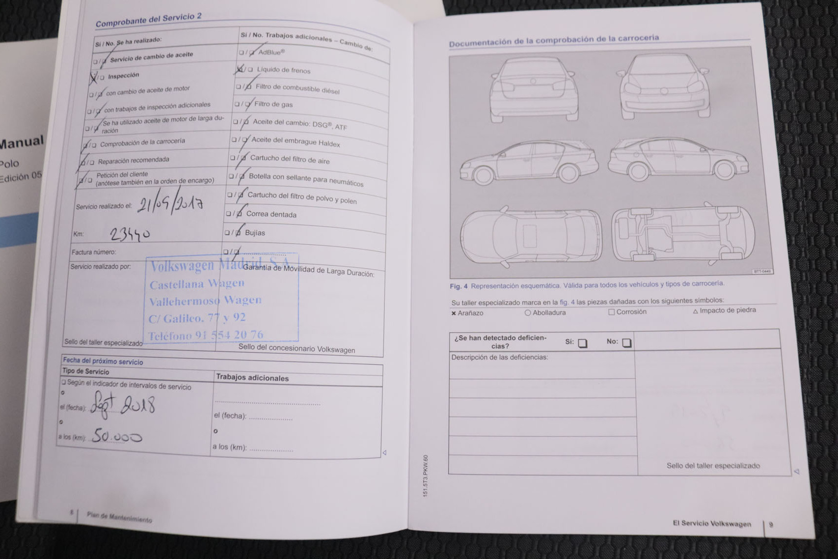 Volkswagen Polo 1.4 TDI ADVANCE DSG AUTO 90CV 5P # TECHO ELECTRICO, NAVY foto 32