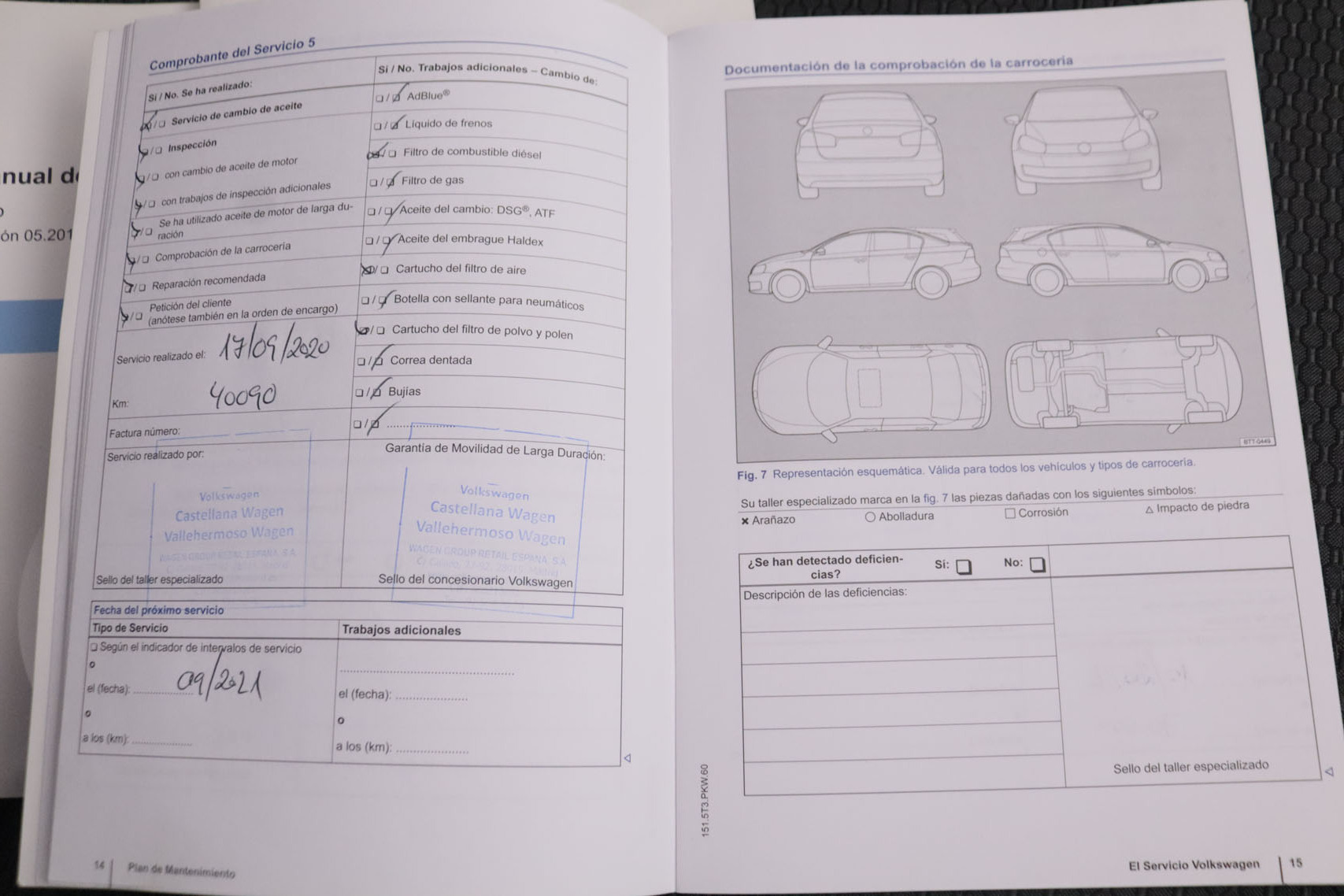 Volkswagen Polo 1.4 TDI ADVANCE DSG AUTO 90CV 5P # TECHO ELECTRICO, NAVY foto 47