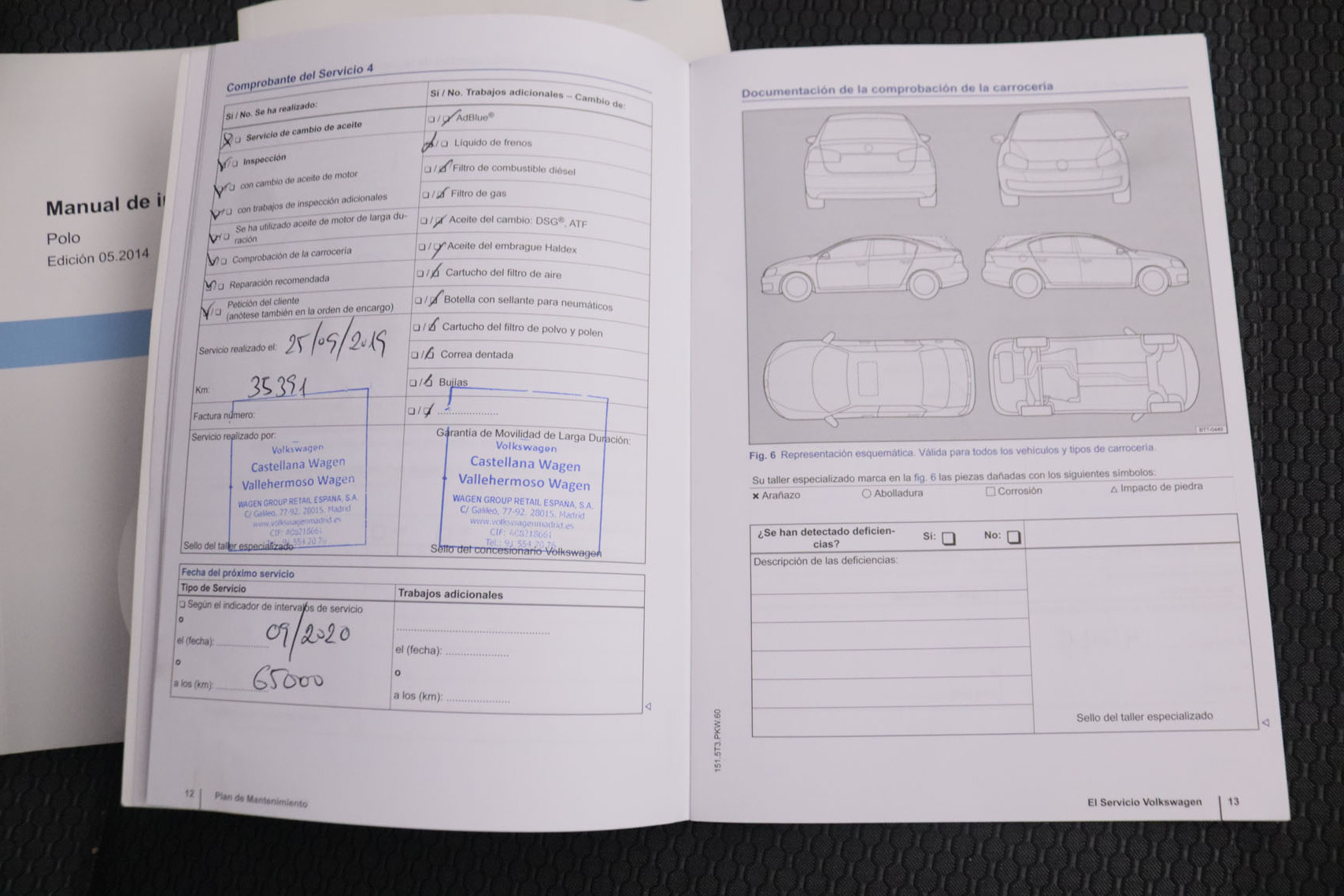 Volkswagen Polo 1.4 TDI ADVANCE DSG AUTO 90CV 5P # TECHO ELECTRICO, NAVY foto 57