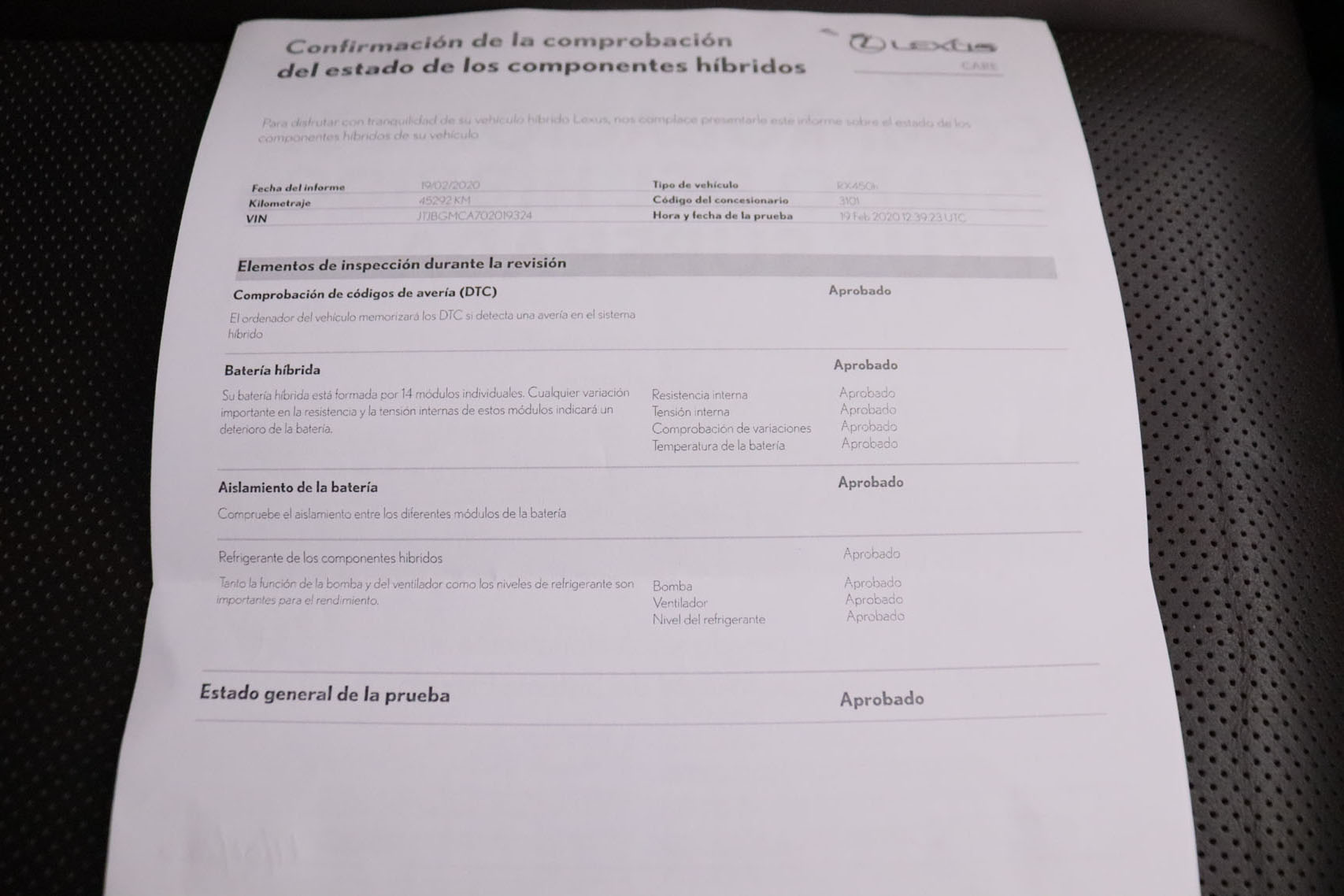 Lexus RX450H 3.5 HEV EXECUTIVE 4X4 AUTO 313CV 5P #CUERO, TECHO ELEC PANORAMICO, NAVY foto 27