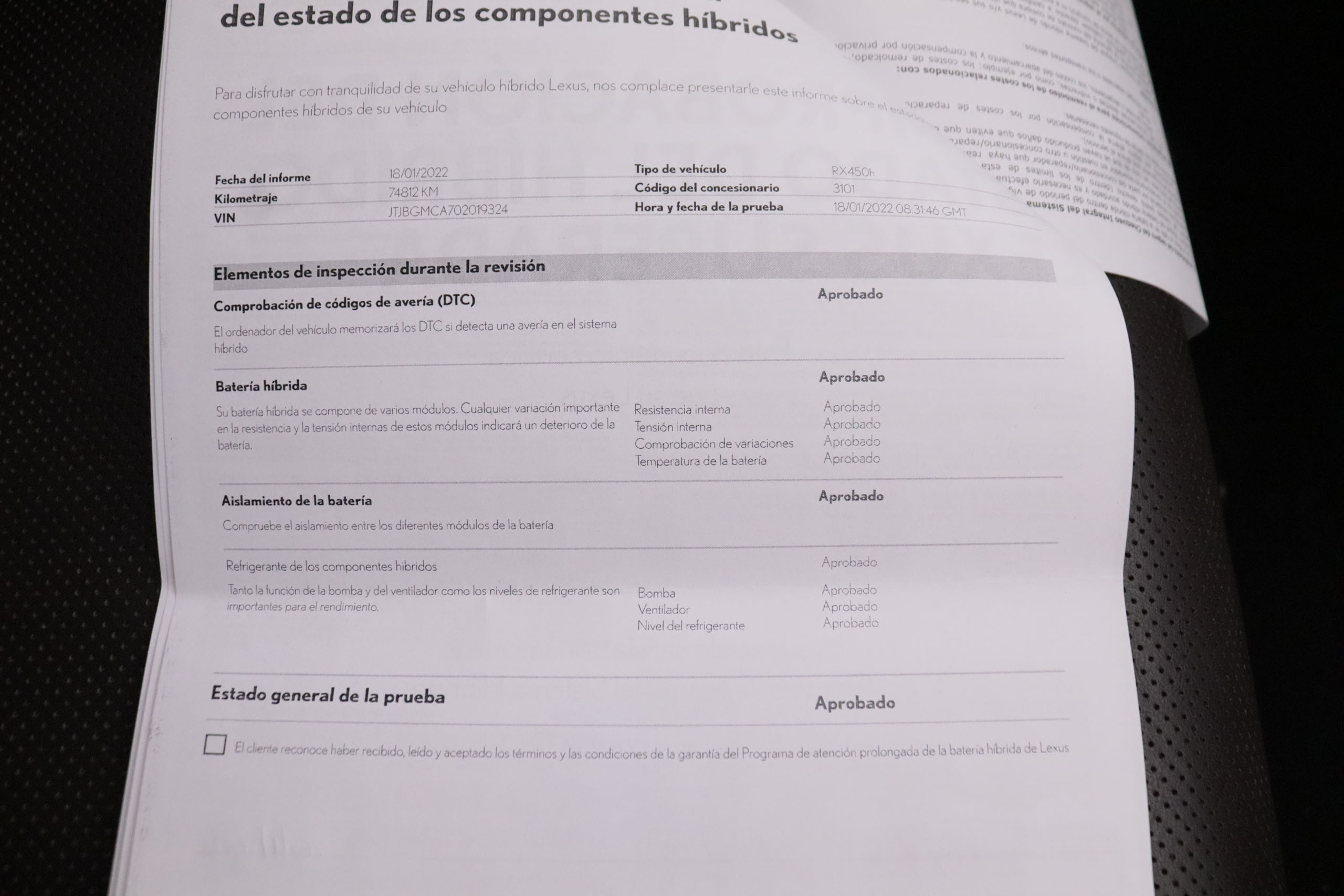 Lexus RX450H 3.5 HEV EXECUTIVE 4X4 AUTO 313CV 5P #CUERO, TECHO ELEC PANORAMICO, NAVY foto 37