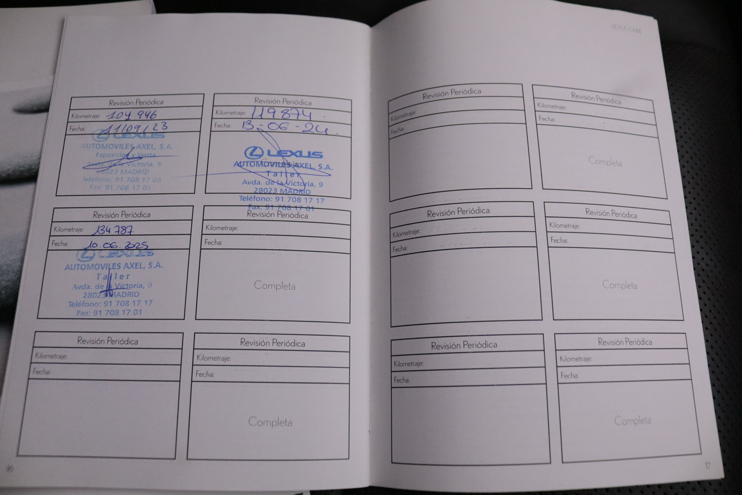 Lexus RX450H 3.5 HEV EXECUTIVE 4X4 AUTO 313CV 5P #CUERO, TECHO ELEC PANORAMICO, NAVY foto 41