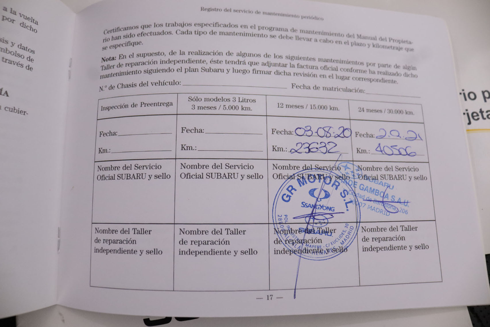 Subaru Forester 2.0TD EXECUTIVE LINEARTRONIC 4X4 AUTO 150CV 5P #CUERO, TECHO ELEC, NAVY foto 30