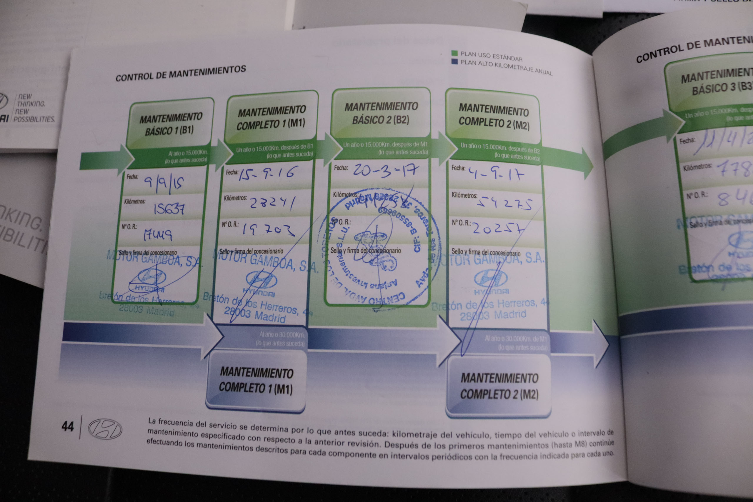 Hyundai Santa Fe 2.2 CRD AWD 197CV 7PLAZAS 5P # CUERO, TECHO ELEC PANORAMICO, NAVY, PARKTRONIC foto 29